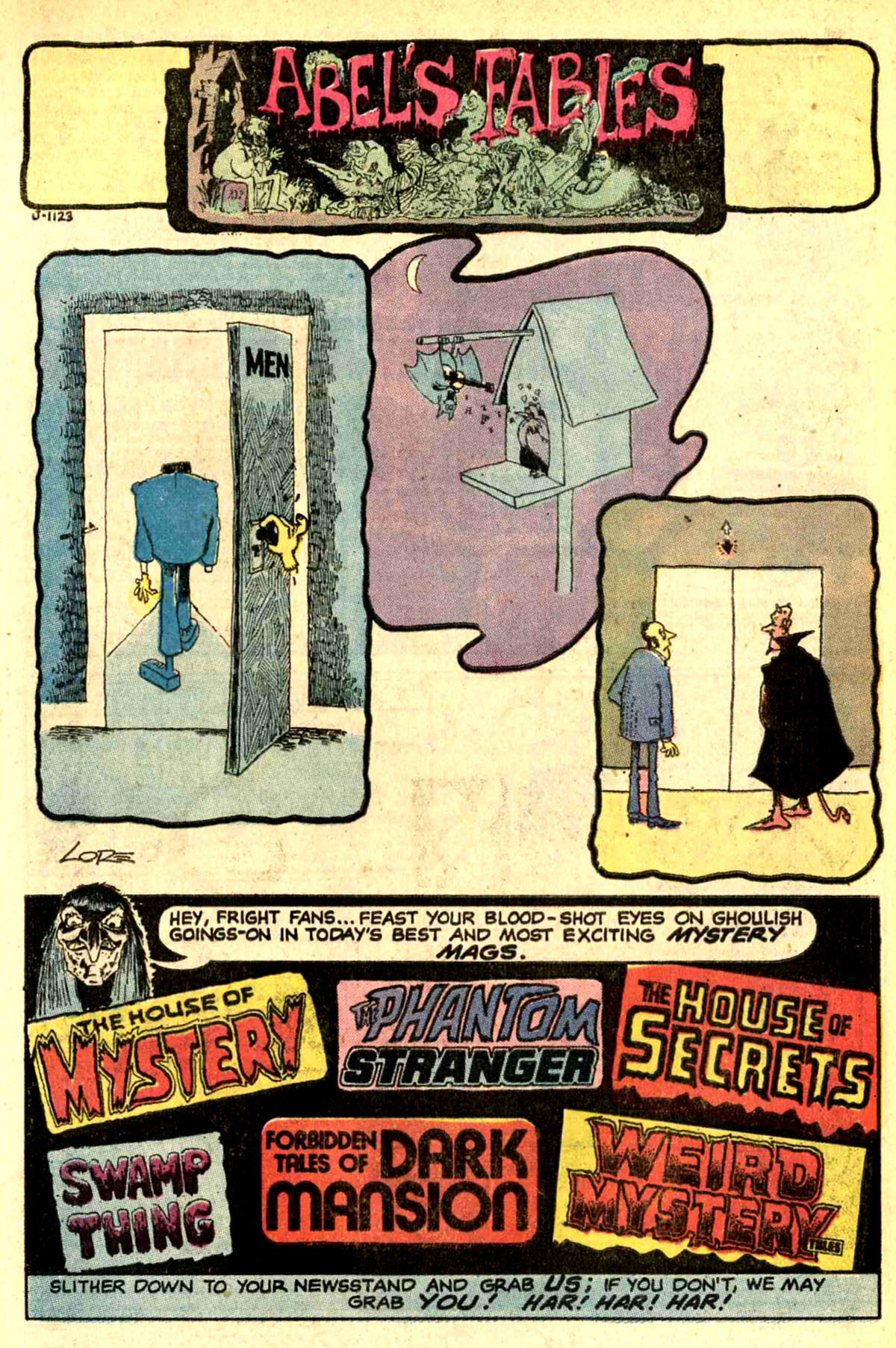 Read online House of Secrets (1956) comic -  Issue #101 - 32