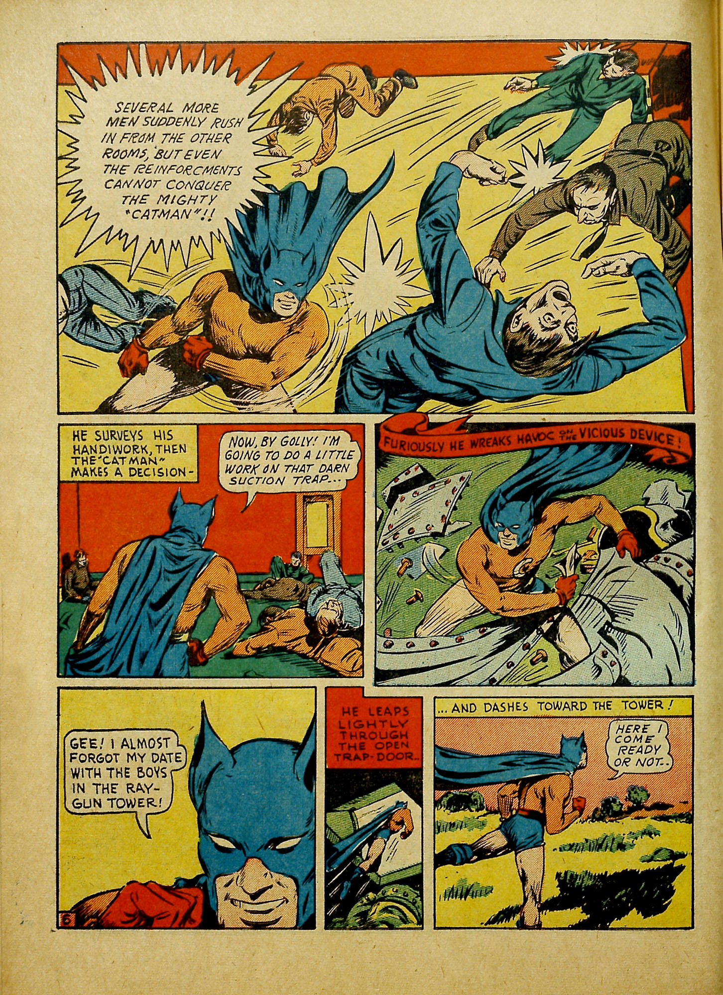 Read online Cat-Man Comics comic -  Issue #1 - 8