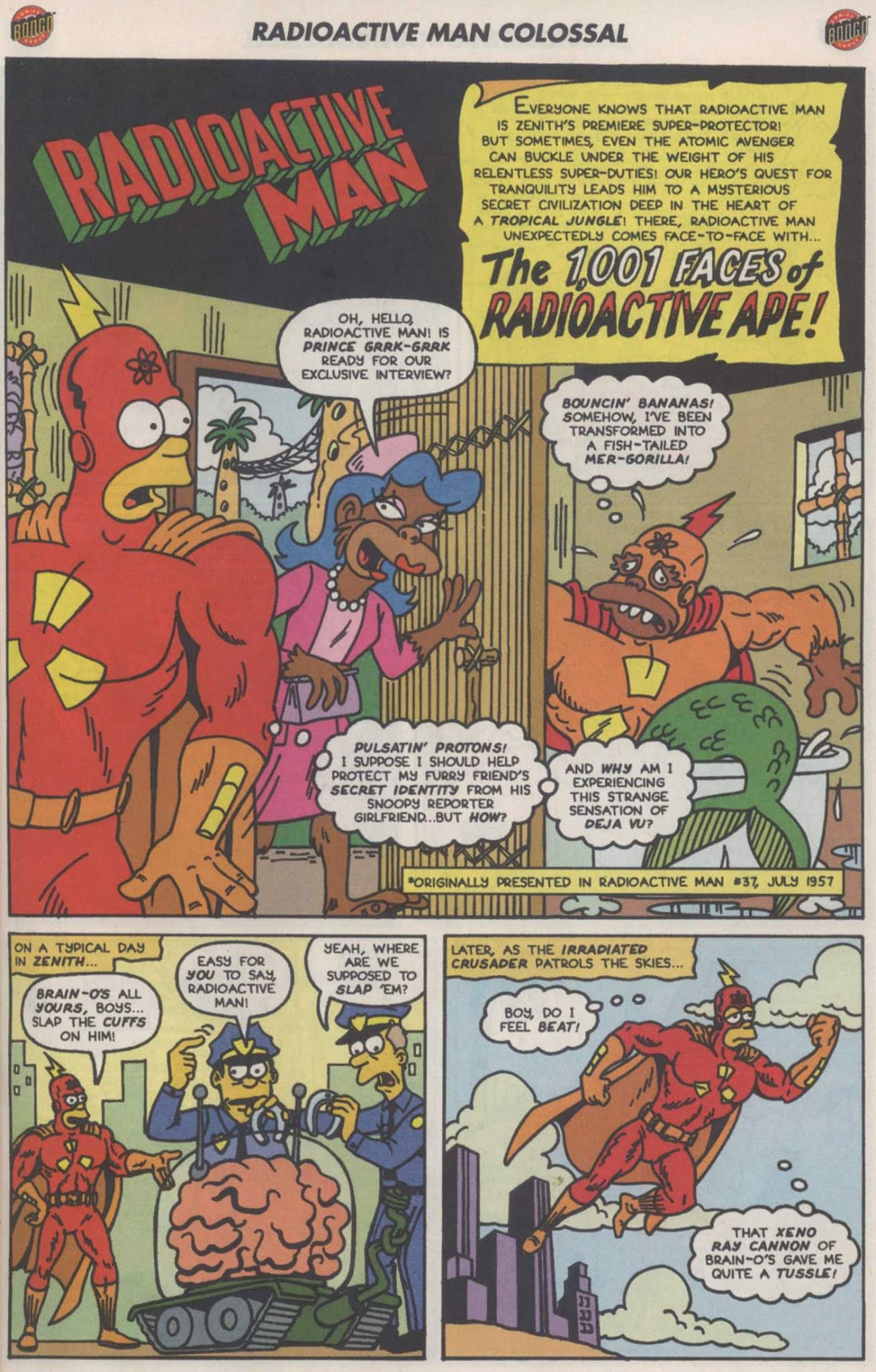 Read online Radioactive Man 80 pg. Colossal comic -  Issue # Full - 31