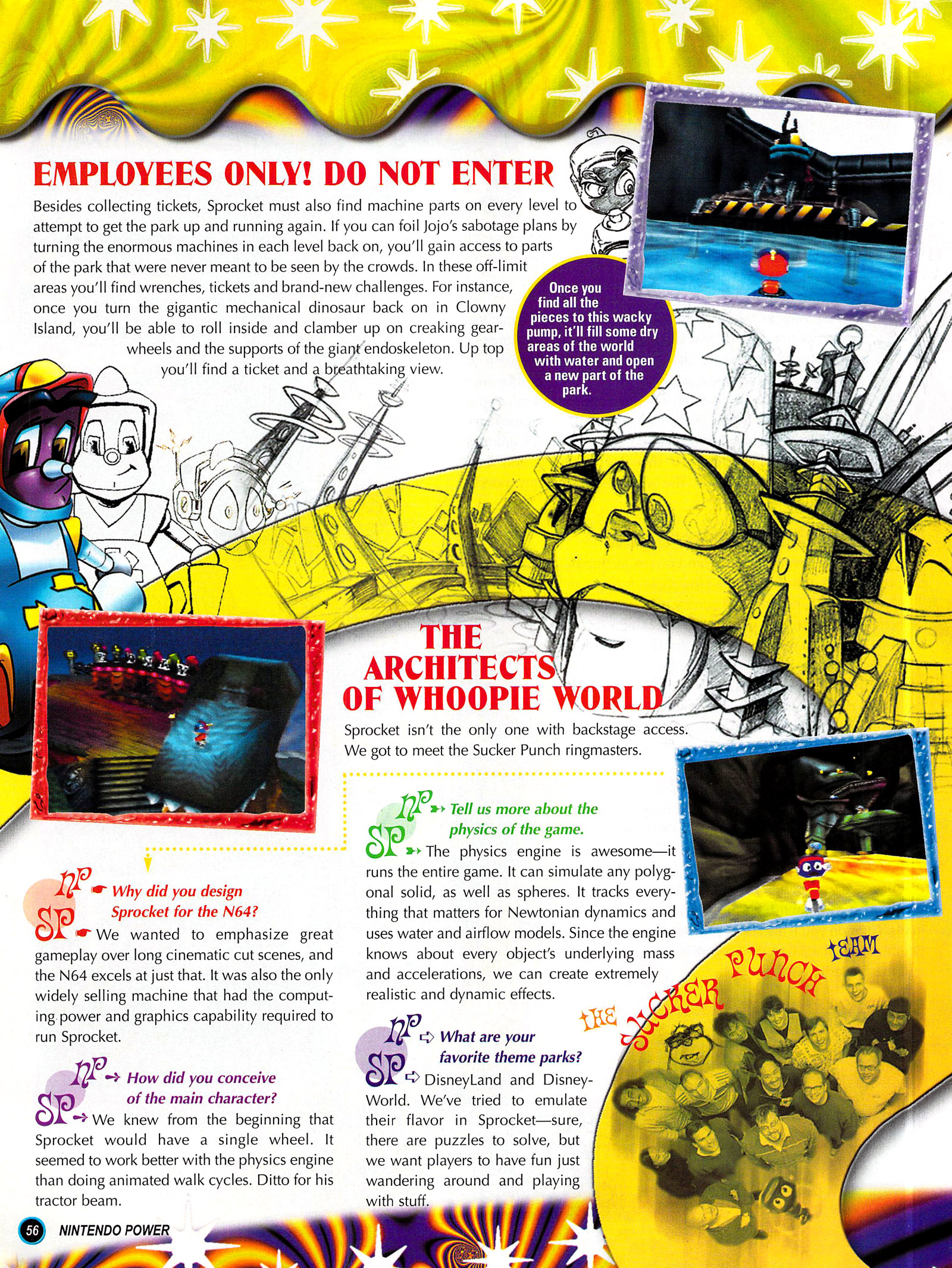 Read online Nintendo Power comic -  Issue #124 - 62