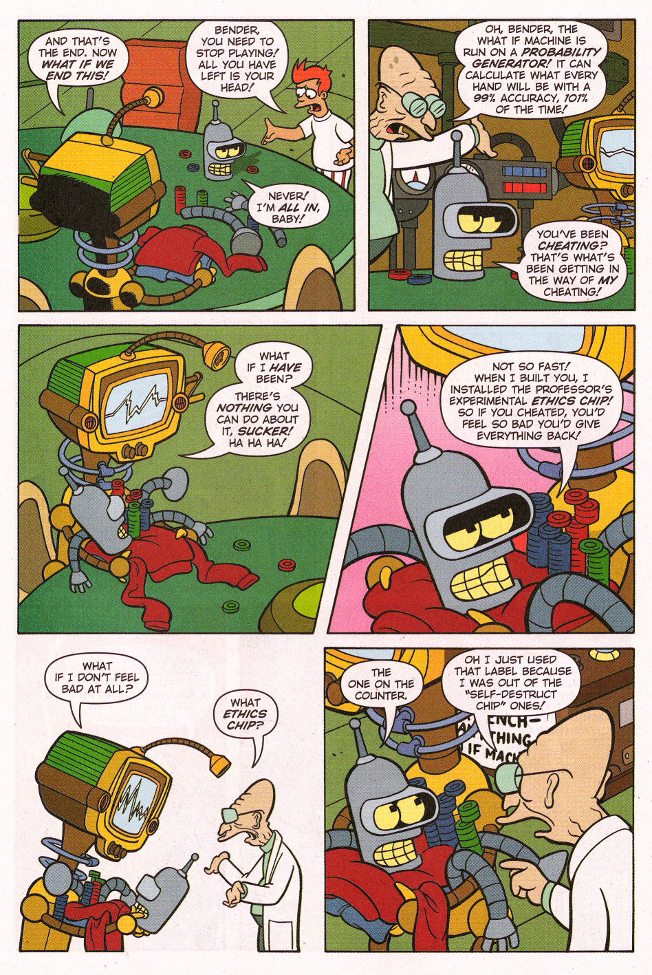 Read online Futurama Comics comic -  Issue #24 - 26