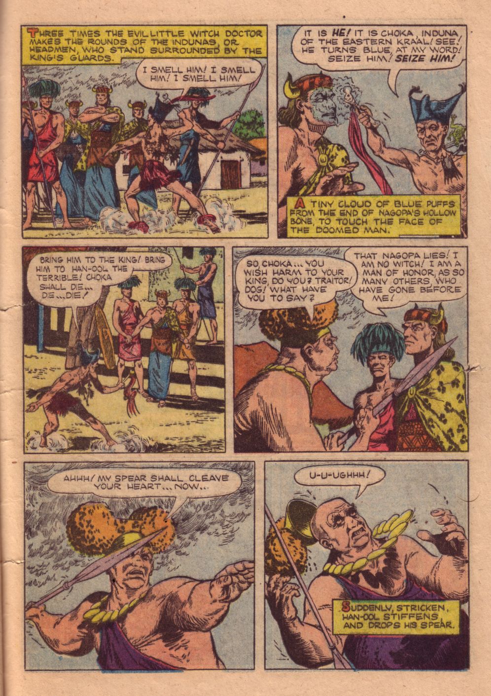 Read online Tarzan (1948) comic -  Issue #40 - 45