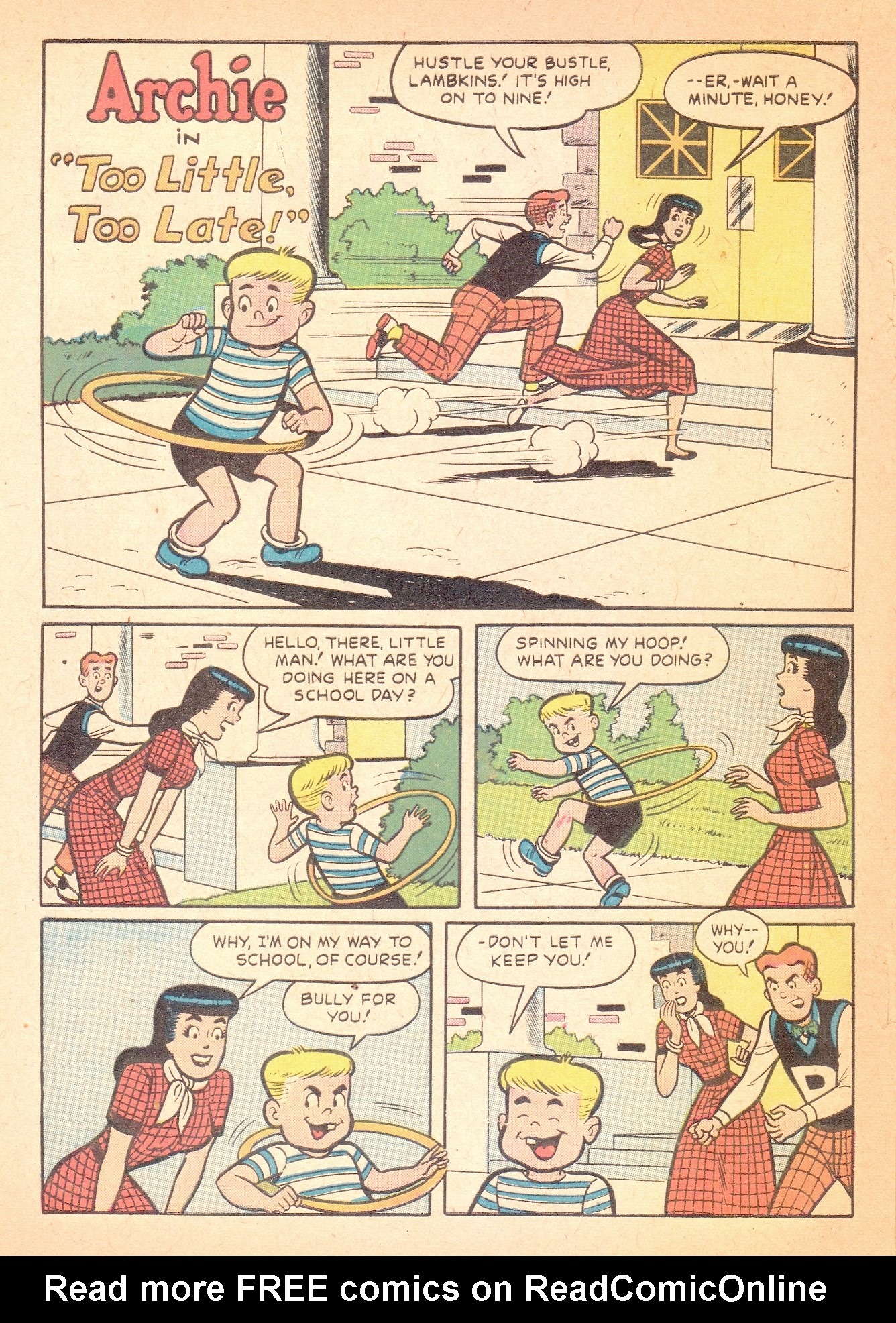 Read online Archie's Pal Jughead comic -  Issue #53 - 20