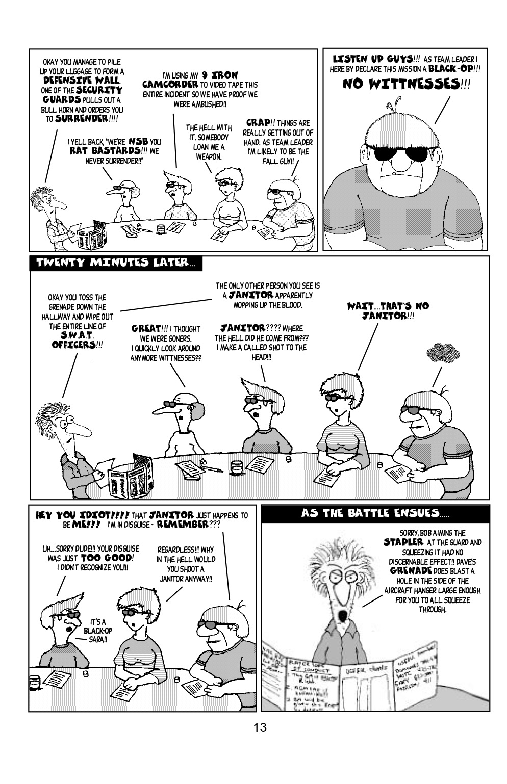 Read online Knights of the Dinner Table comic -  Issue #13 - 15