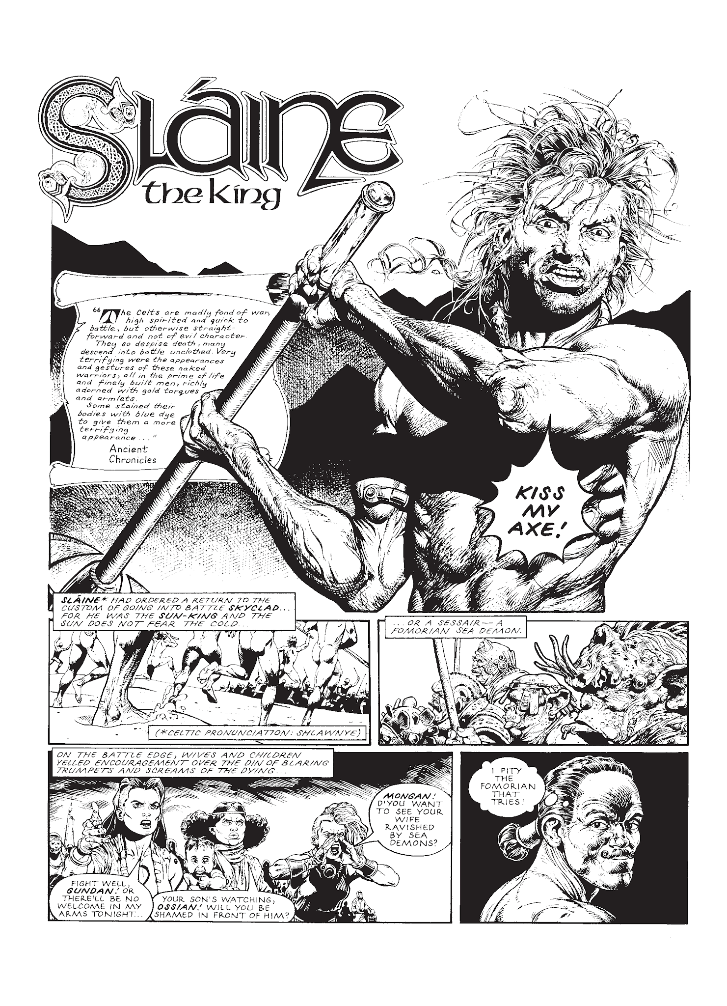 Read online Sláine comic -  Issue # TPB 3 - 209