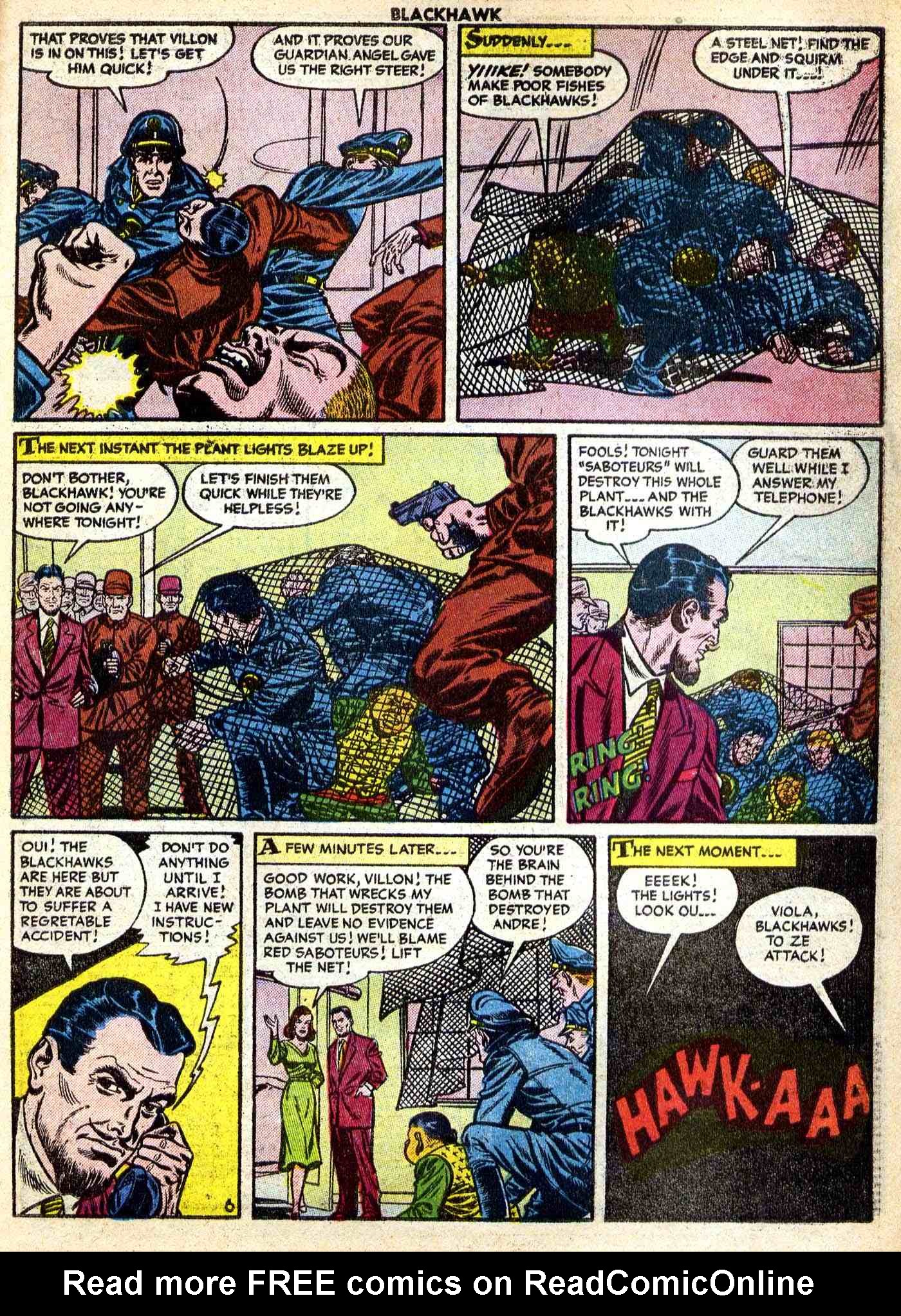 Read online Blackhawk (1957) comic -  Issue #96 - 21