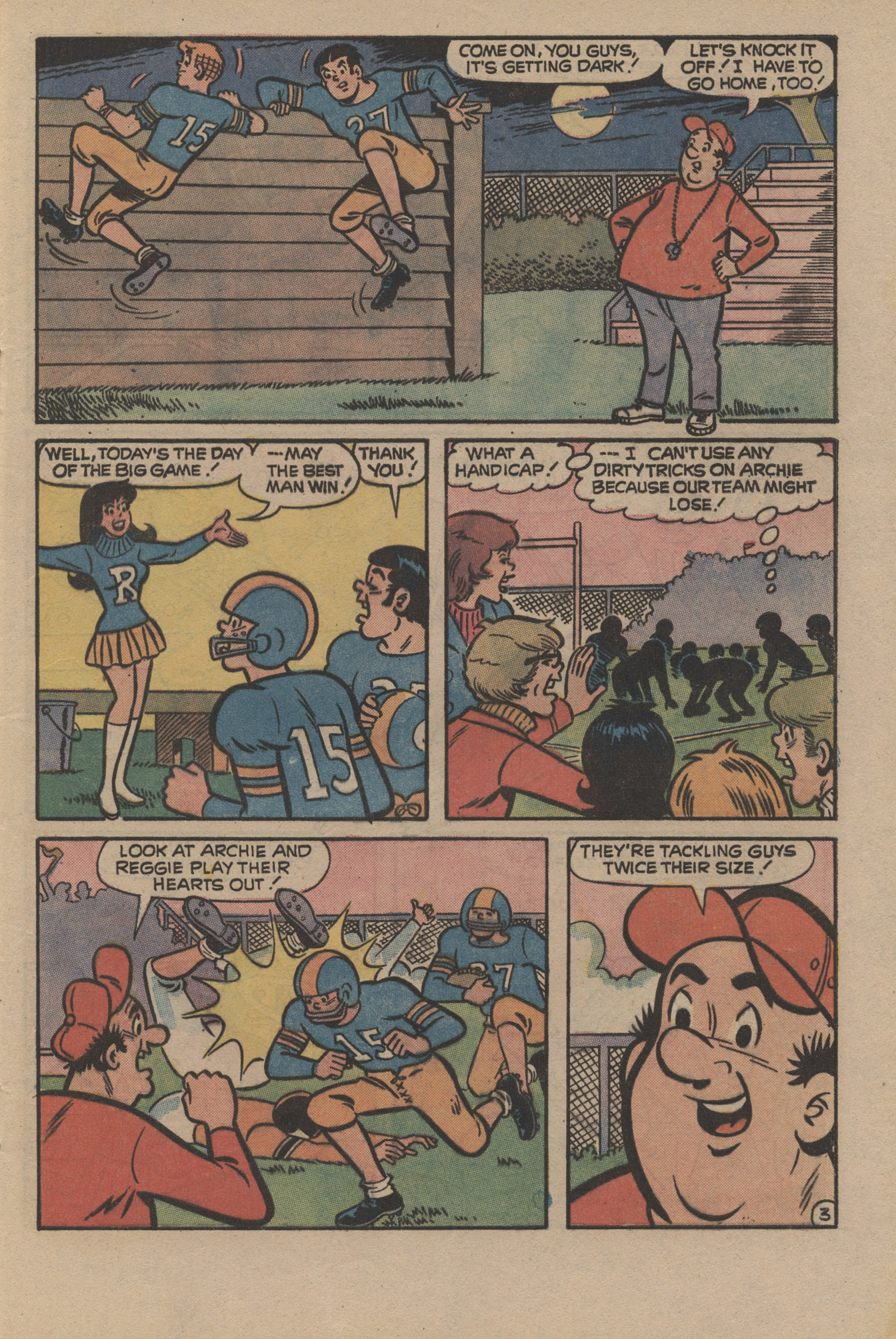 Read online Reggie and Me (1966) comic -  Issue #67 - 5