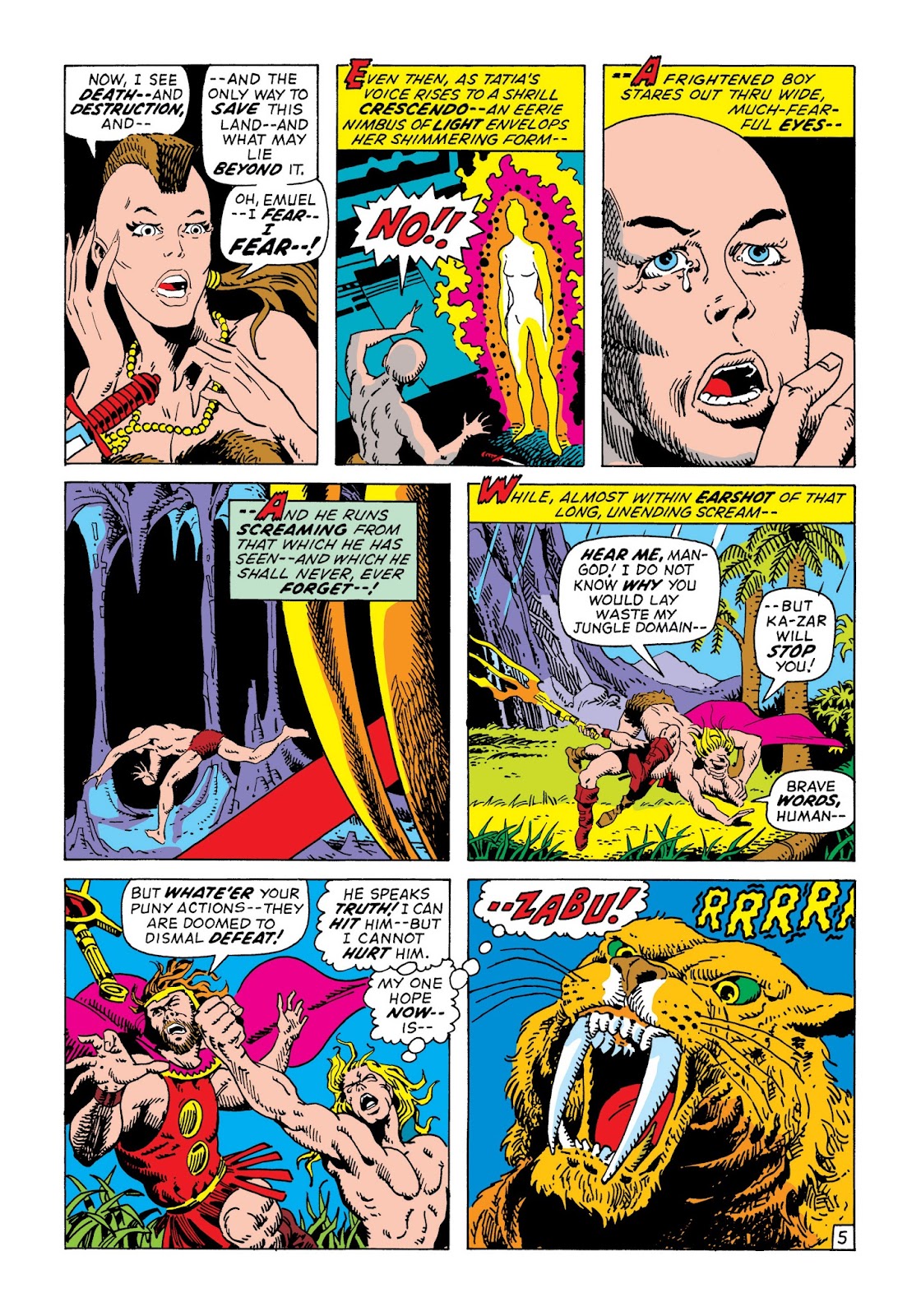 Marvel Masterworks: Ka-Zar issue TPB 1 - Page 101