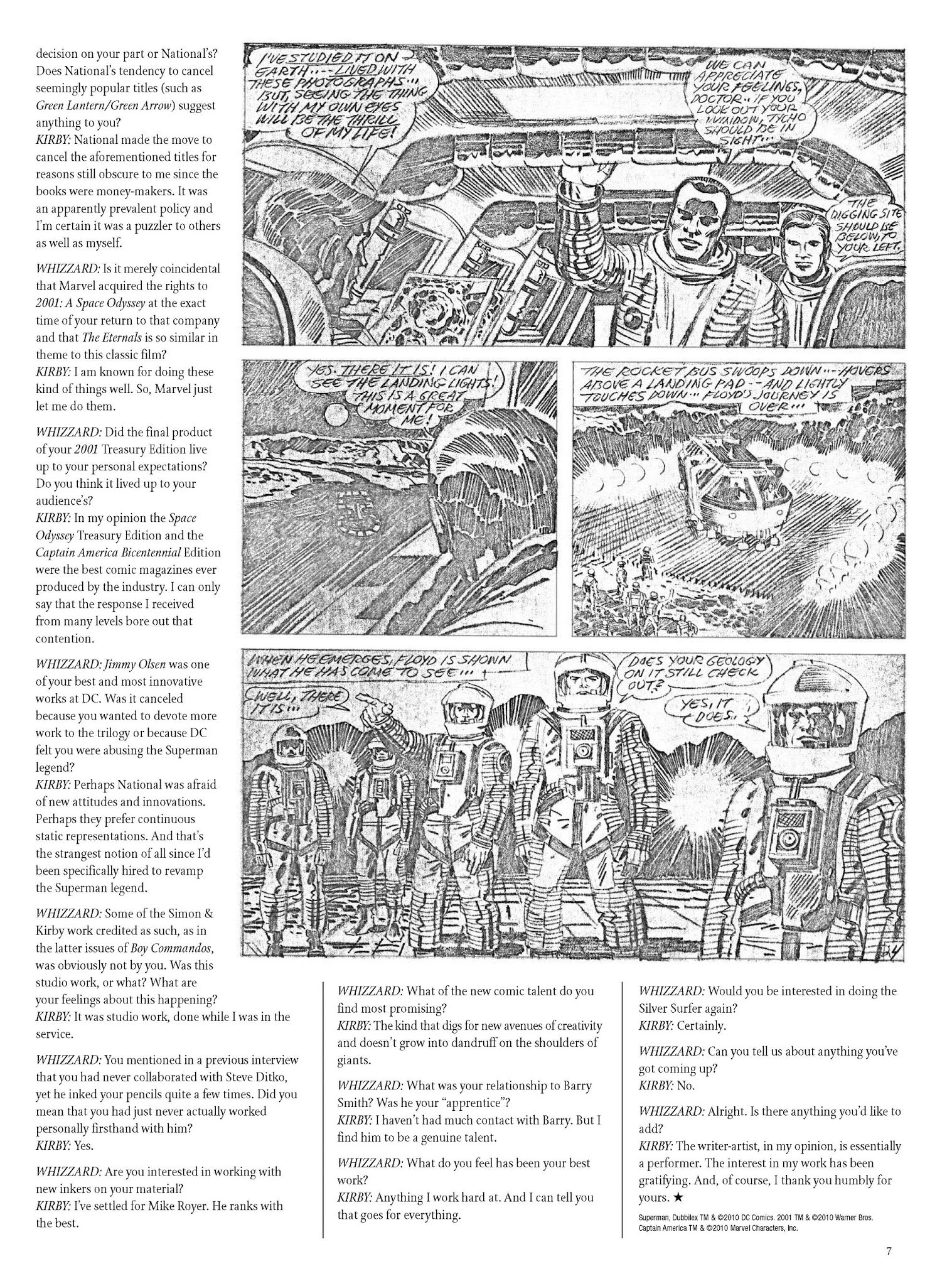 Read online The Jack Kirby Collector comic -  Issue #55 - 8