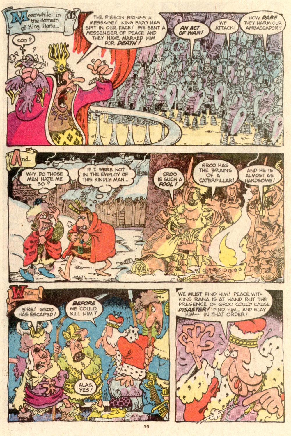 Read online Sergio Aragonés Groo the Wanderer comic -  Issue #22 - 21