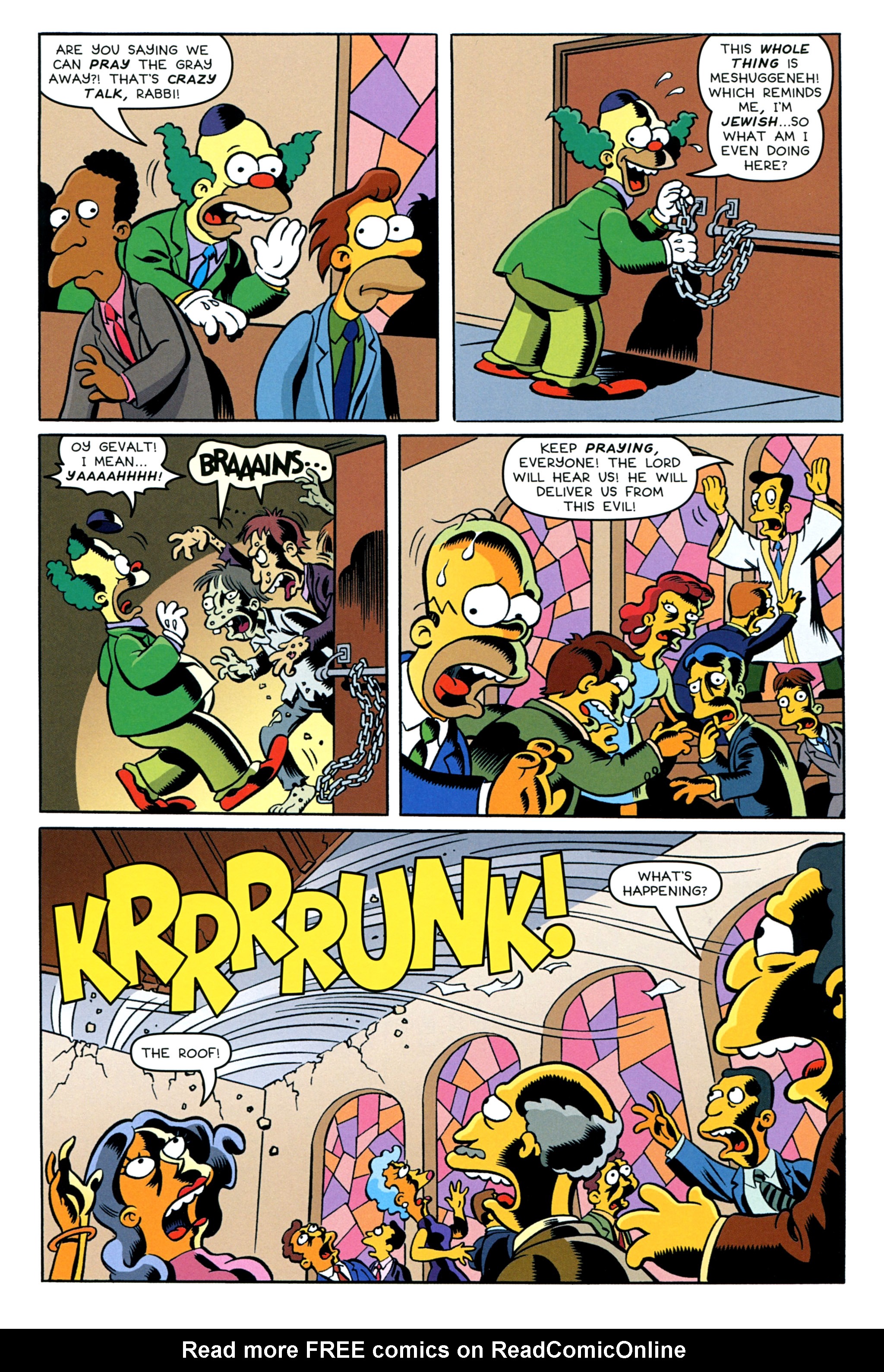 Read online Treehouse of Horror comic -  Issue #20 - 4