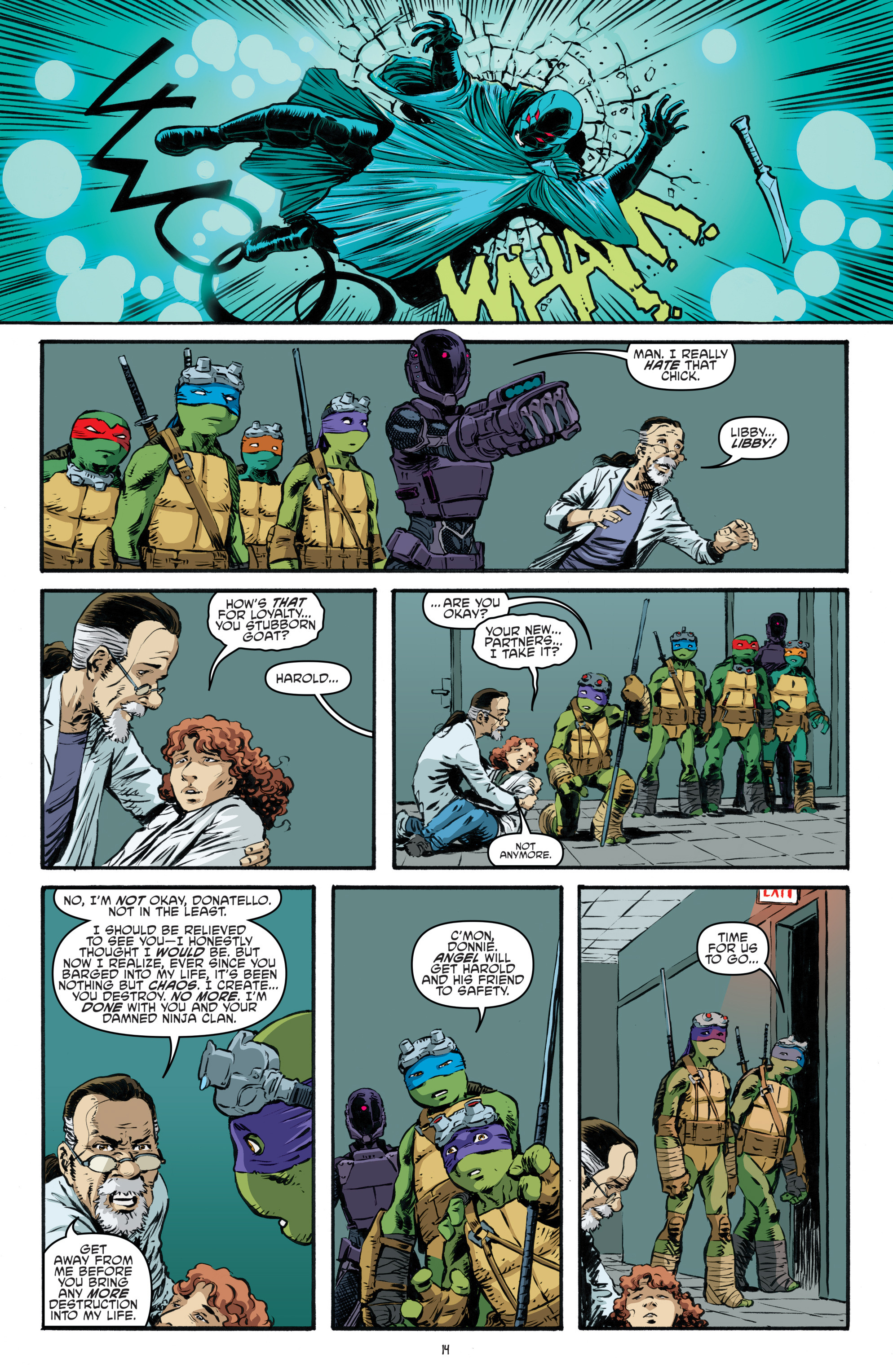 Read online Teenage Mutant Ninja Turtles (2011) comic -  Issue #64 - 16