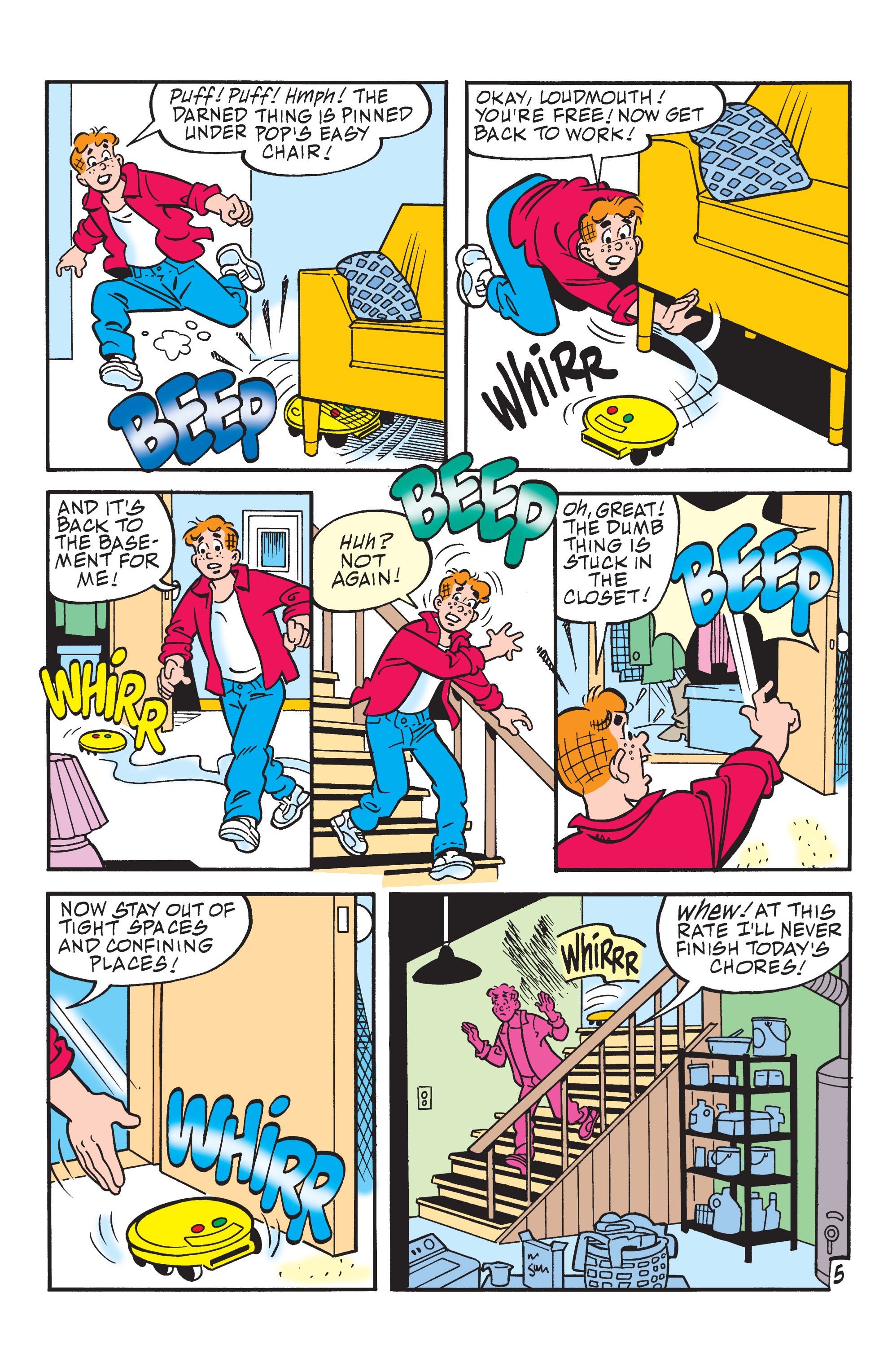 Read online Archie (1960) comic -  Issue #573 - 6