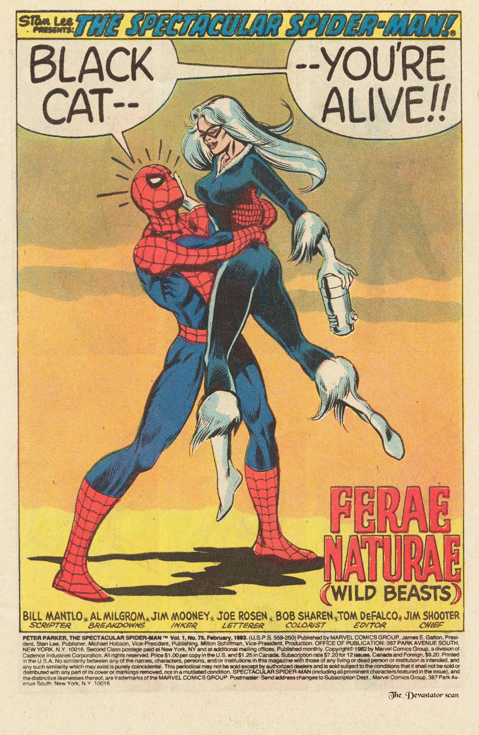 Read online The Spectacular Spider-Man (1976) comic -  Issue #75 - 2