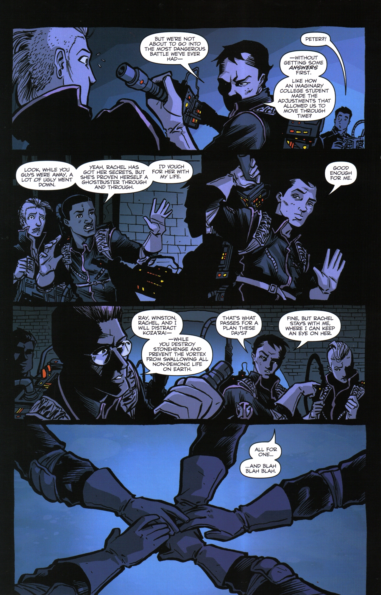 Read online Ghostbusters: Displaced Aggression comic -  Issue #4 - 13