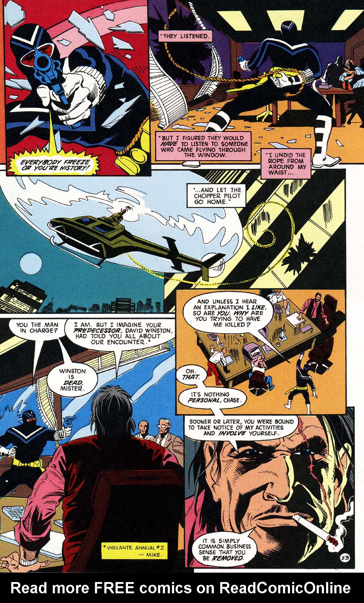 Read online Vigilante (1983) comic -  Issue #41 - 25