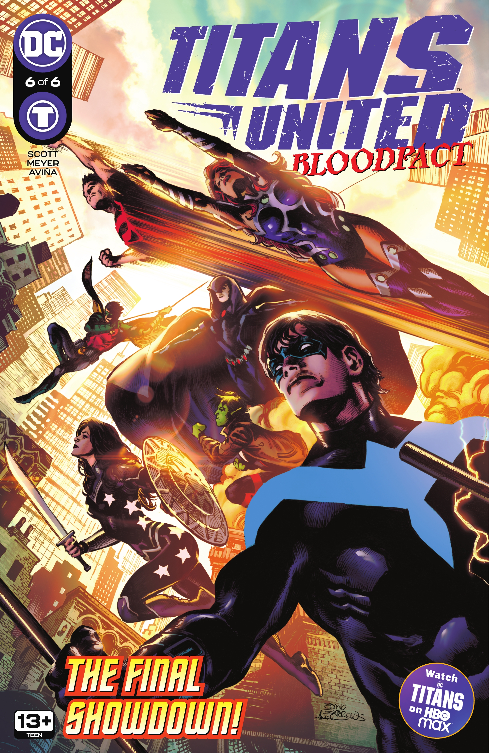 Read online Titans United: Bloodpact comic -  Issue #6 - 1