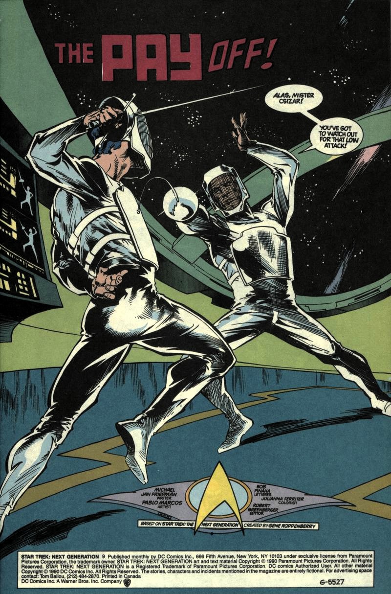 Read online Star Trek: The Next Generation (1989) comic -  Issue #9 - 2