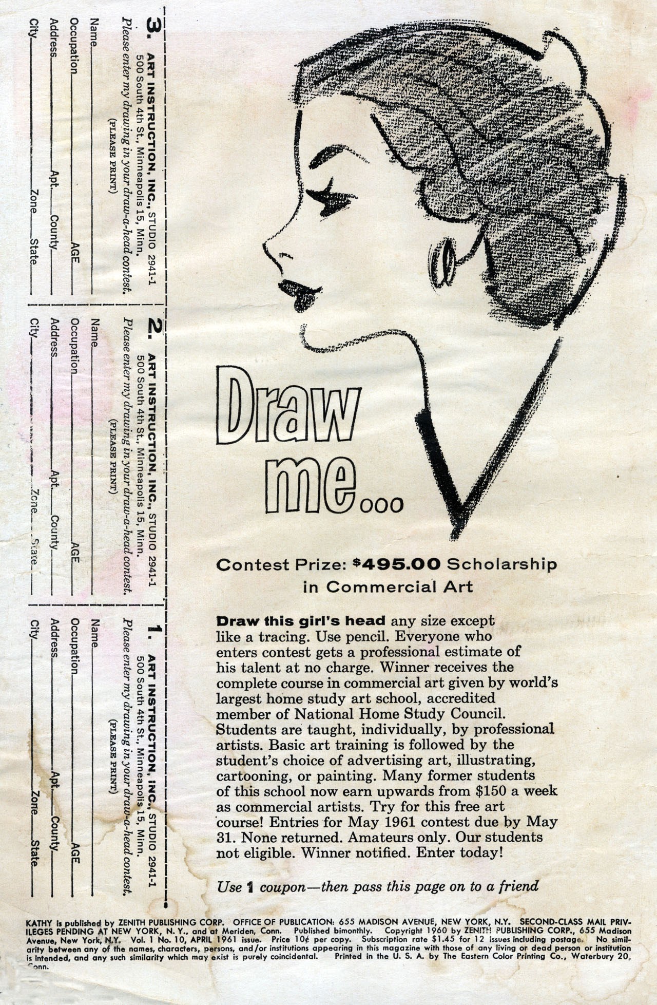 Read online Kathy (1959) comic -  Issue #10 - 2