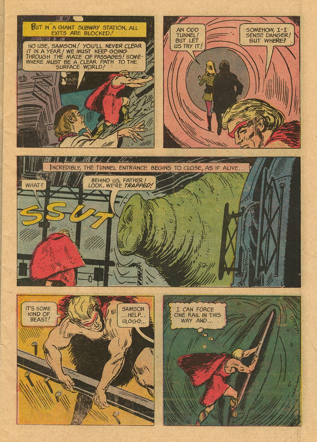 Read online Mighty Samson (1964) comic -  Issue #21 - 7