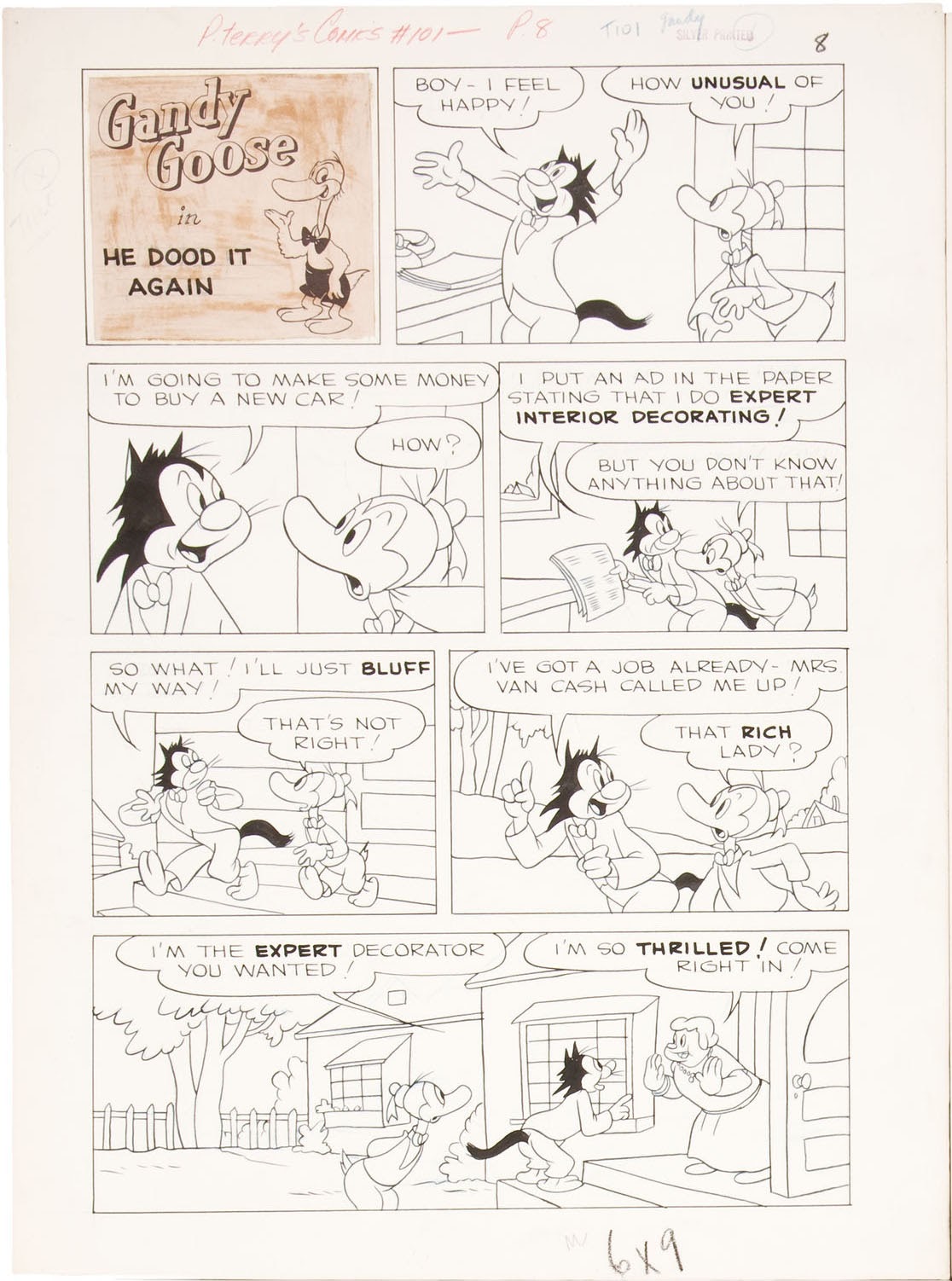 Read online Paul Terry's Comics comic -  Issue #101 - 39