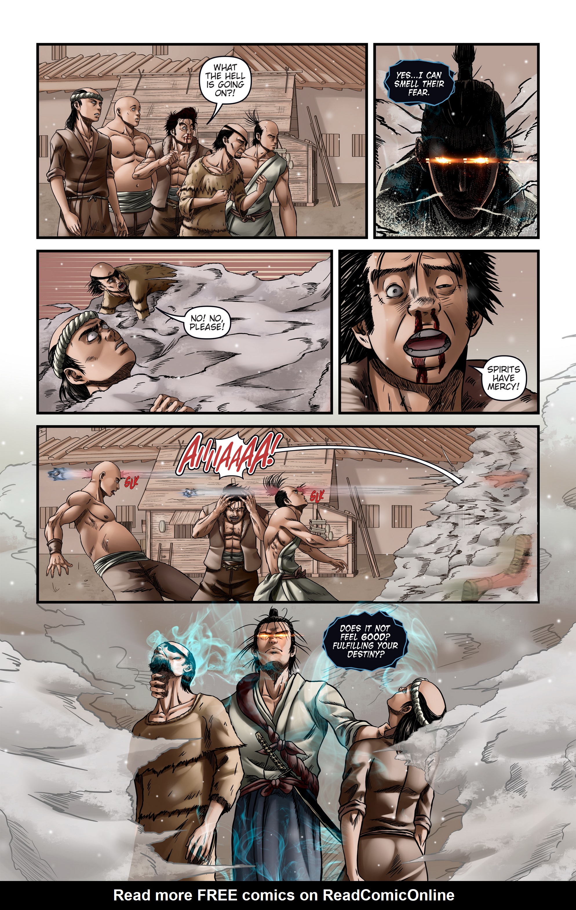 Read online Honor and Curse comic -  Issue #4 - 19