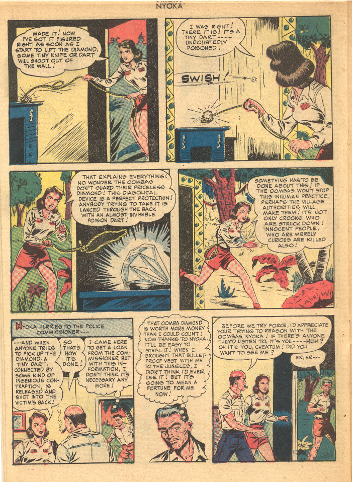 Read online Nyoka the Jungle Girl (1945) comic -  Issue #39 - 28