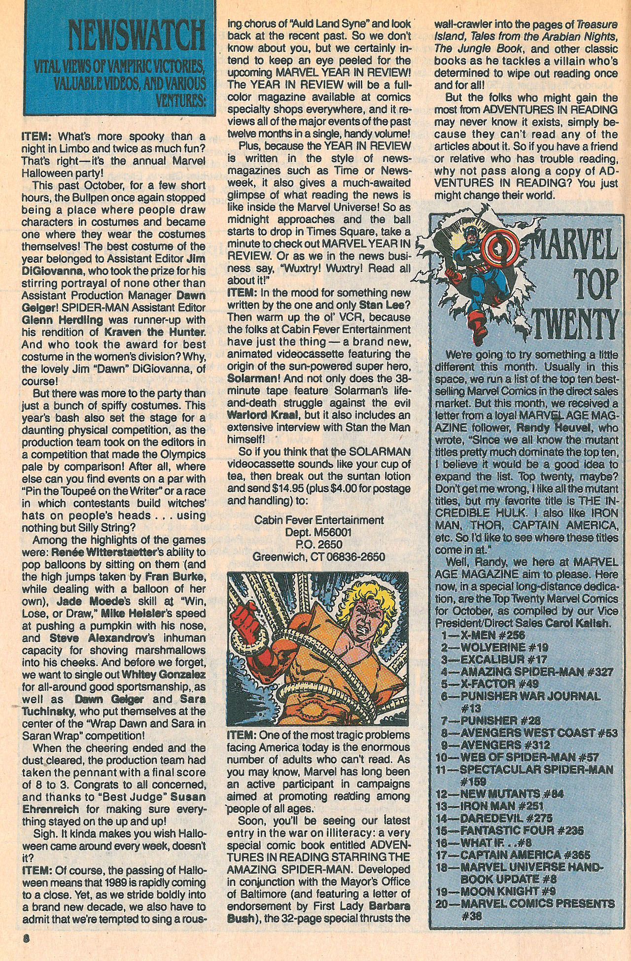 Read online Marvel Age comic -  Issue #85 - 10