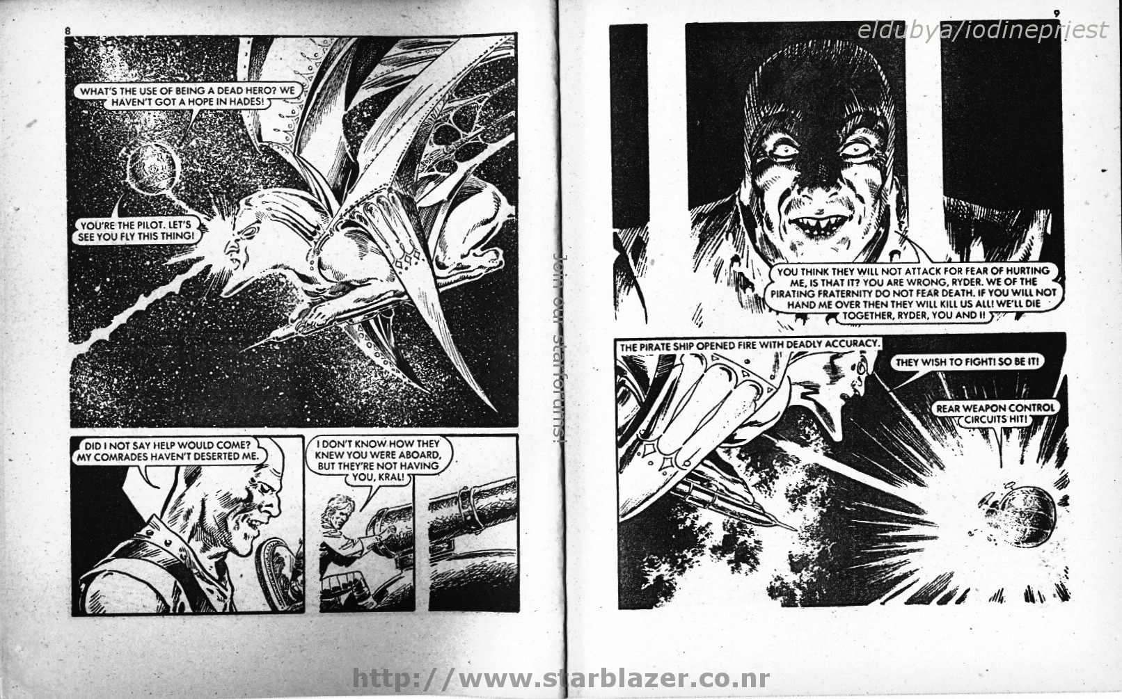 Read online Starblazer comic -  Issue #66 - 6