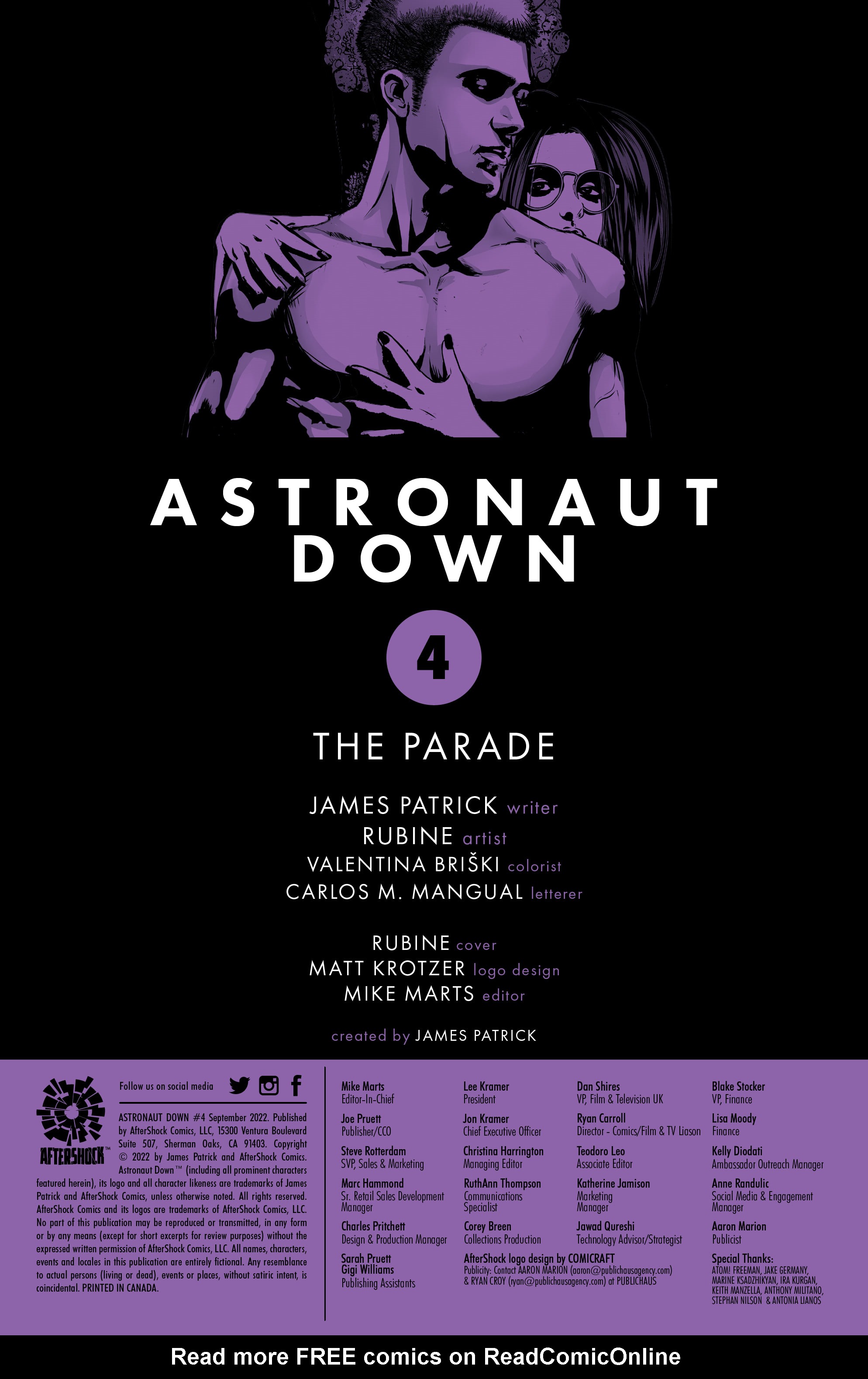 Read online Astronaut Down comic -  Issue #4 - 2