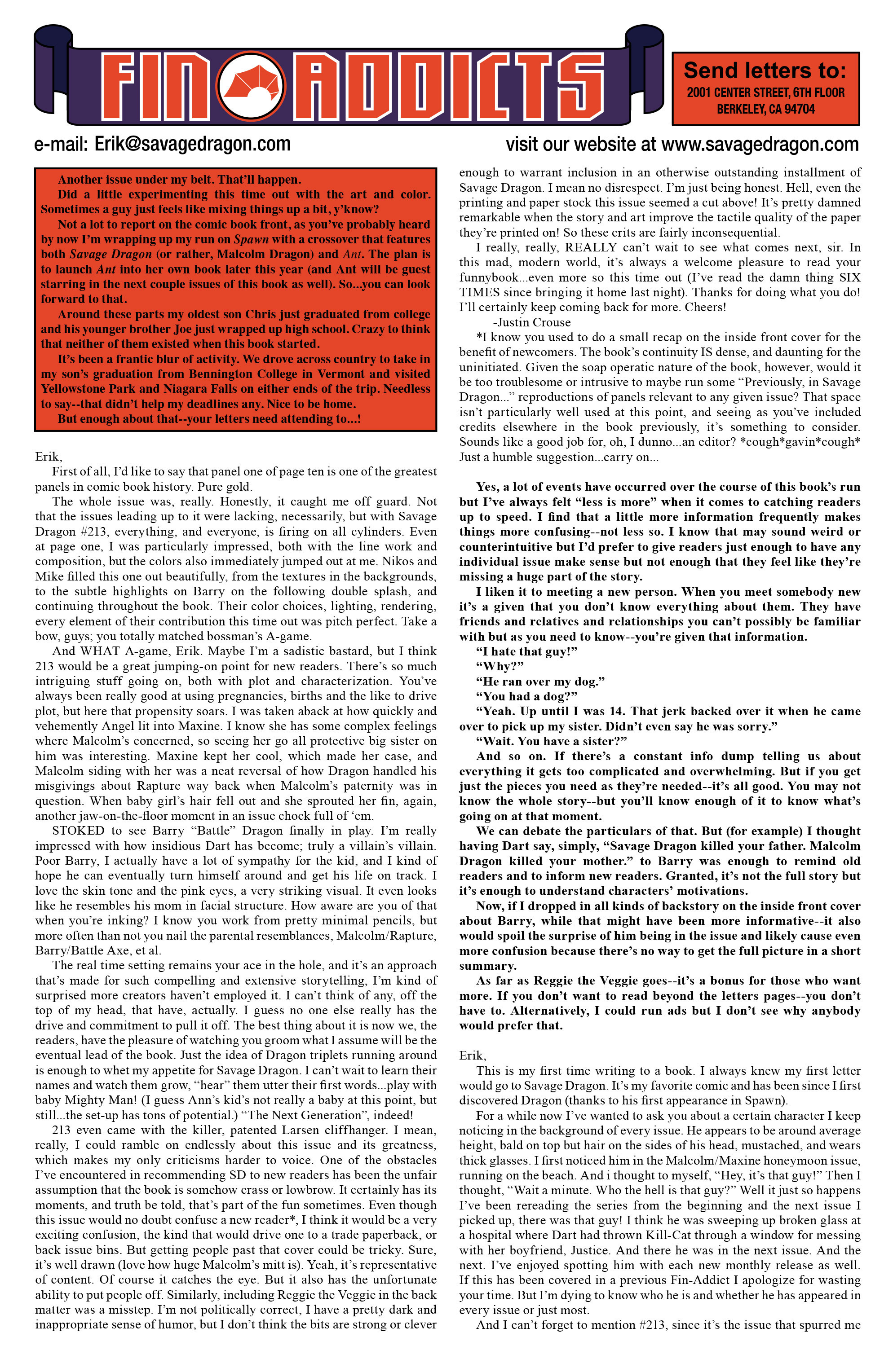 Read online The Savage Dragon (1993) comic -  Issue #215 - 22