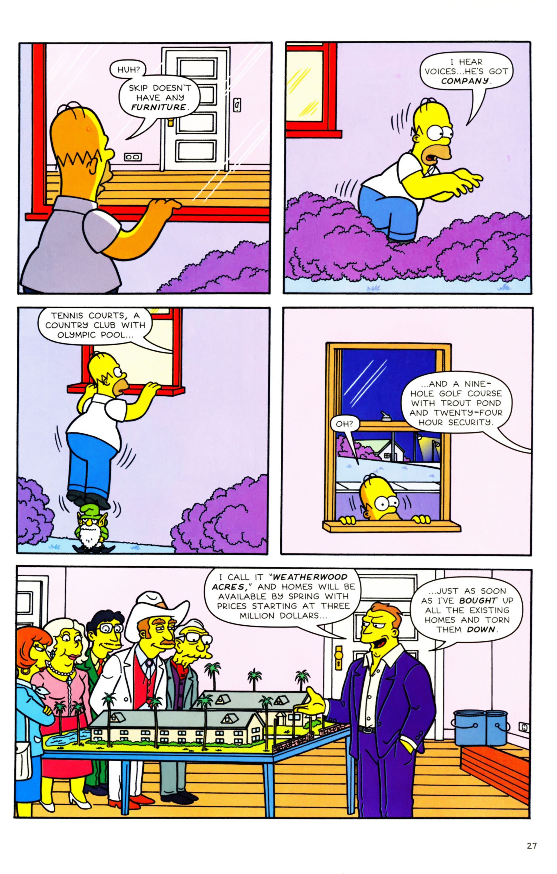 Read online Simpsons Comics comic -  Issue #158 - 23