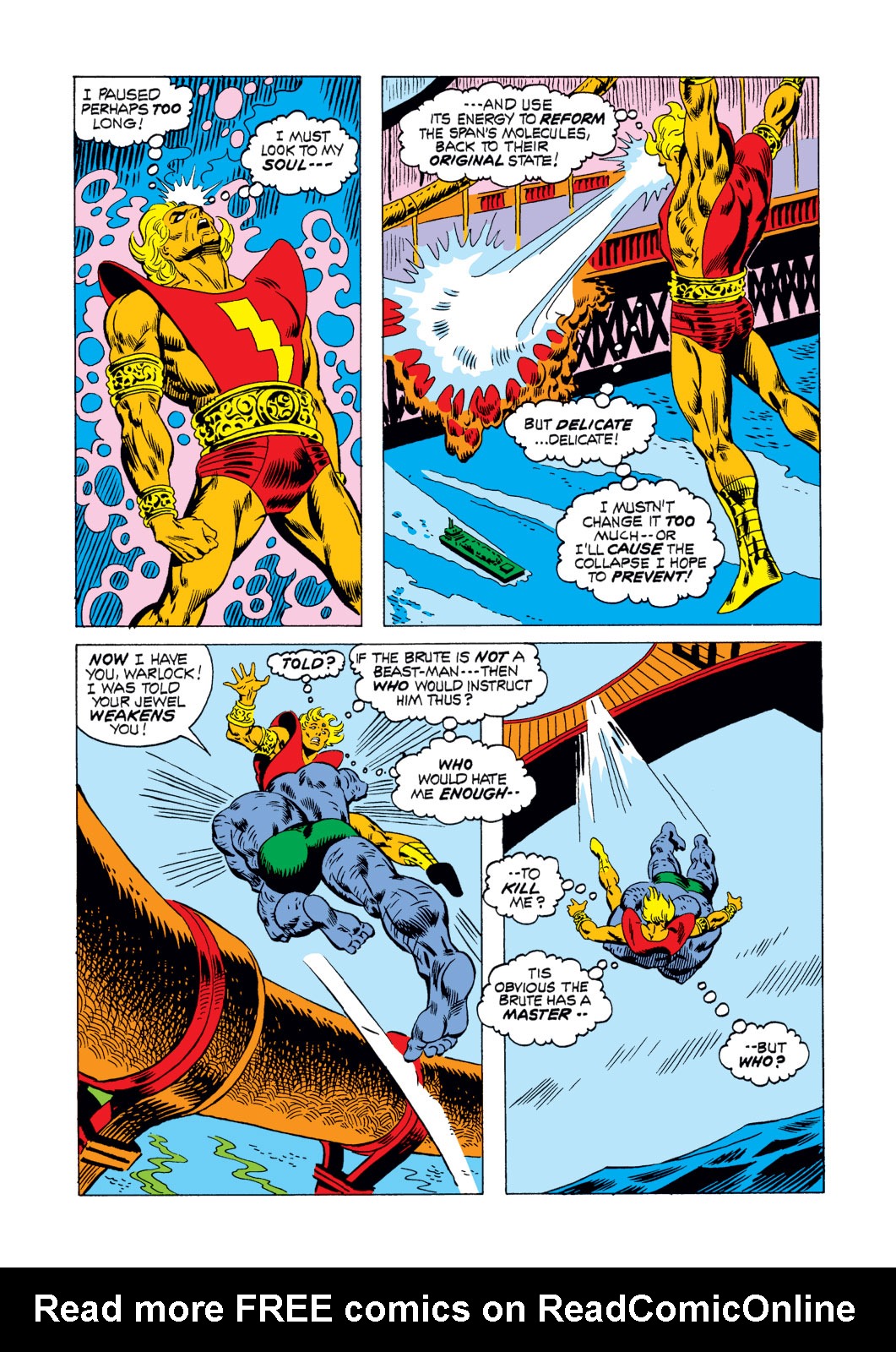 Read online Warlock (1972) comic -  Issue #6 - 17