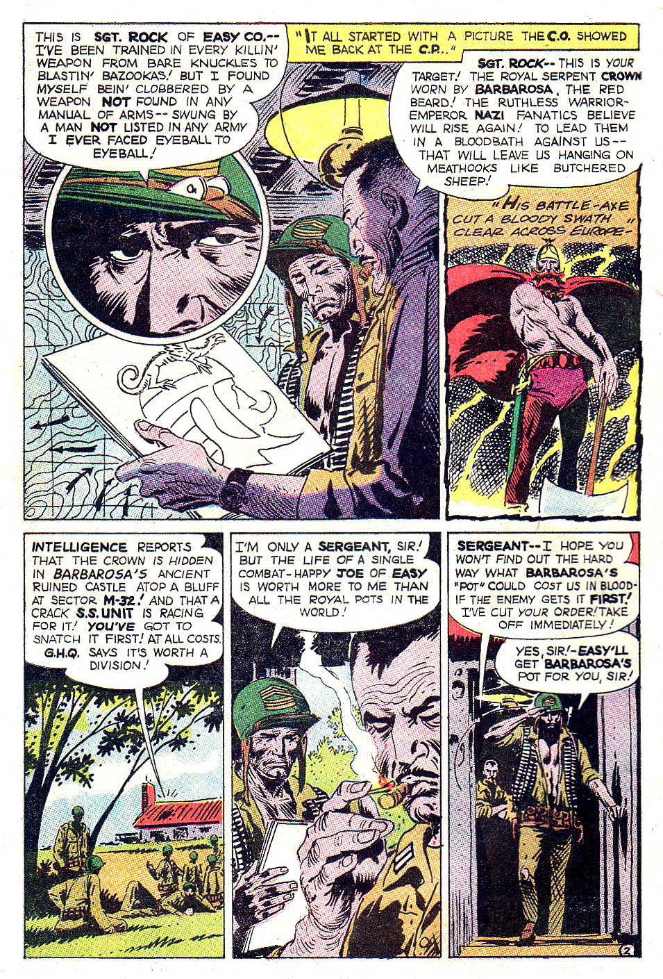 Read online Our Army at War (1952) comic -  Issue #171 - 4