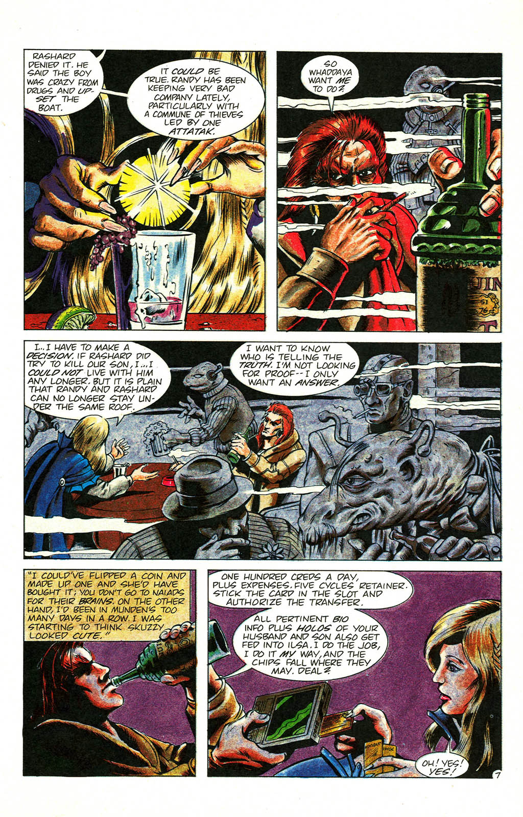 Read online Grimjack comic -  Issue #59 - 9