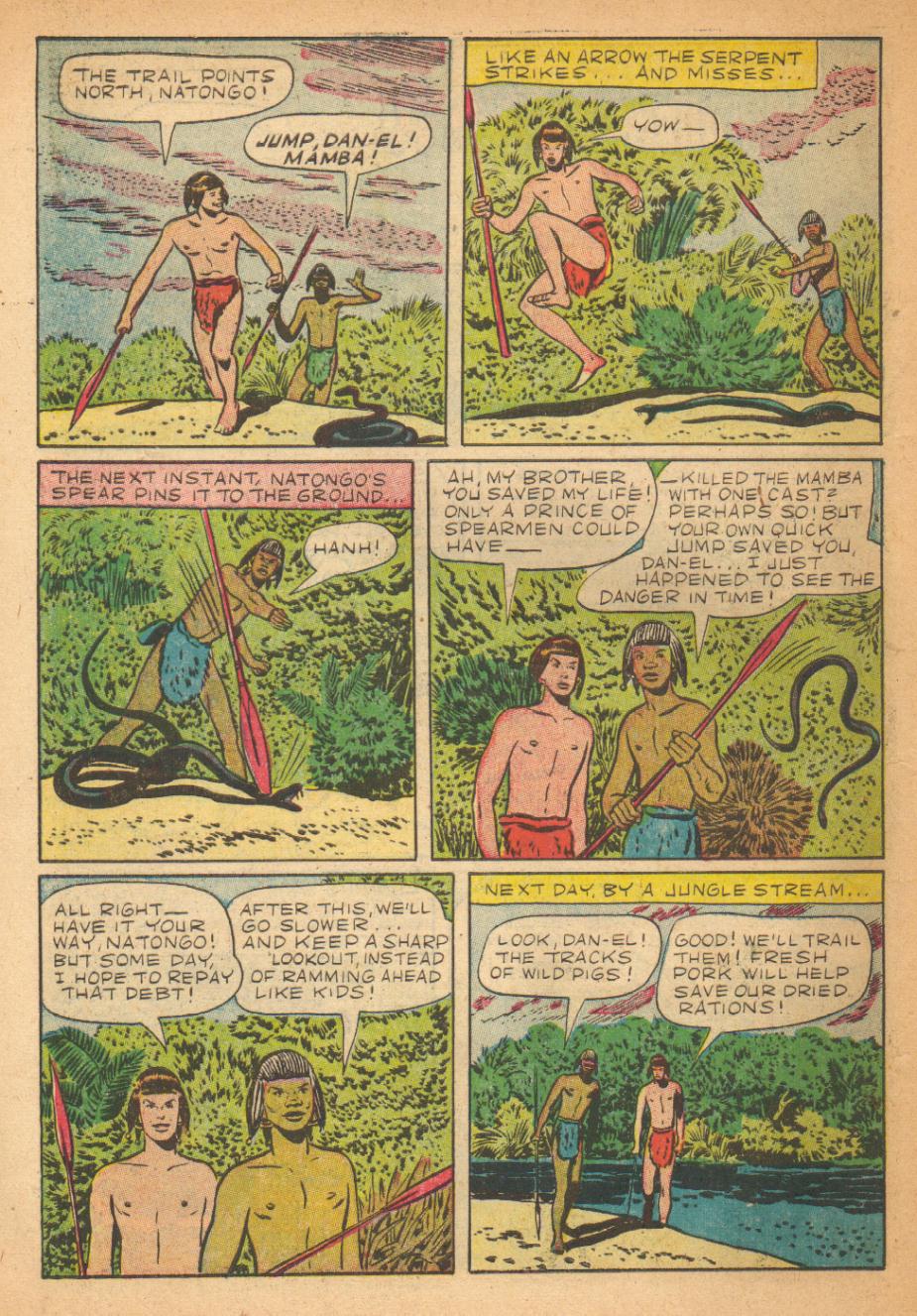 Read online Tarzan (1948) comic -  Issue #26 - 30