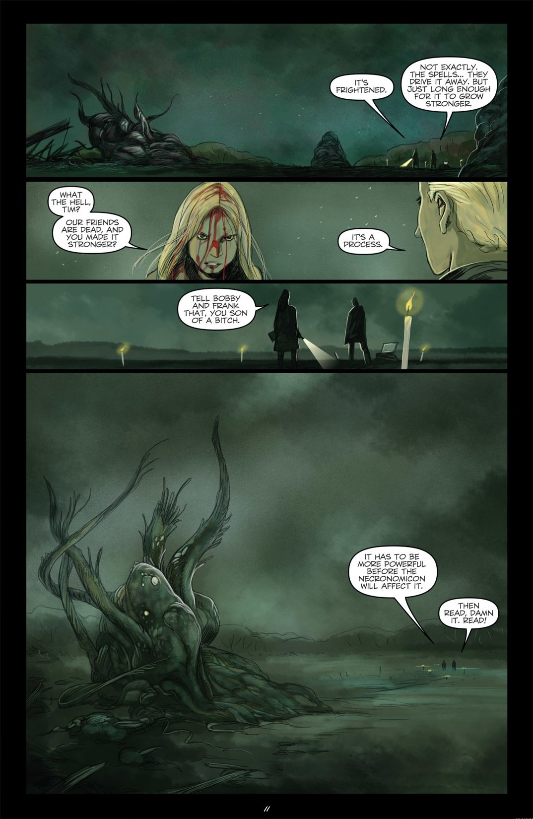 Read online H.P. Lovecraft's The Dunwich Horror comic -  Issue #4 - 14
