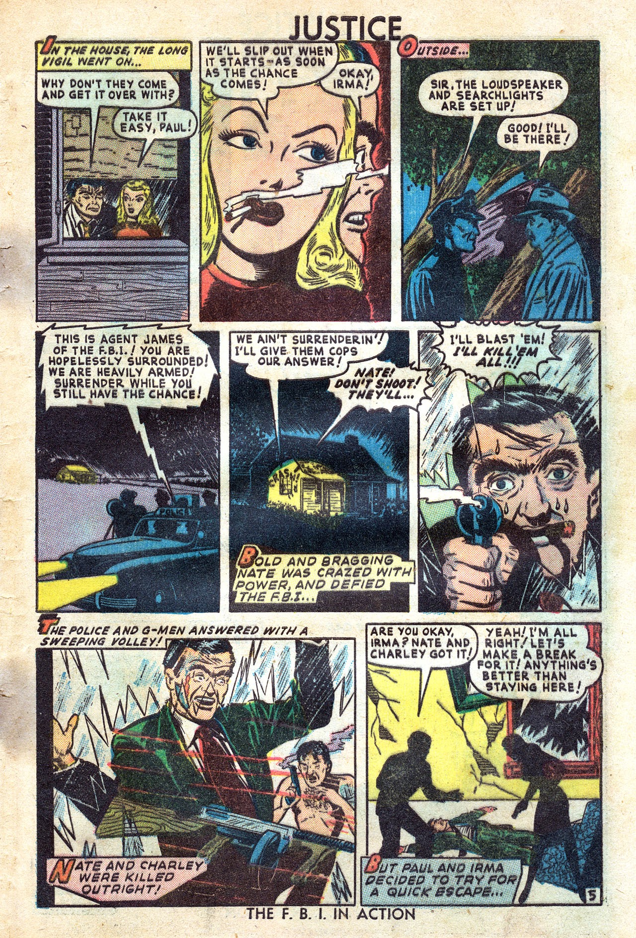 Read online Justice Comics (1947) comic -  Issue #2 - 47