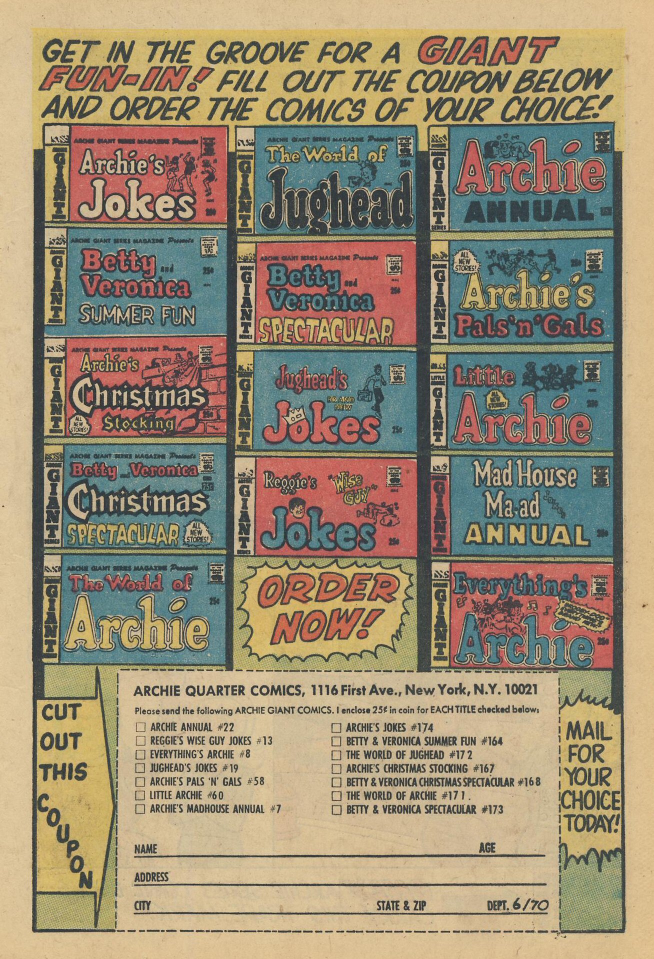 Read online Archie's Pals 'N' Gals (1952) comic -  Issue #58 - 49