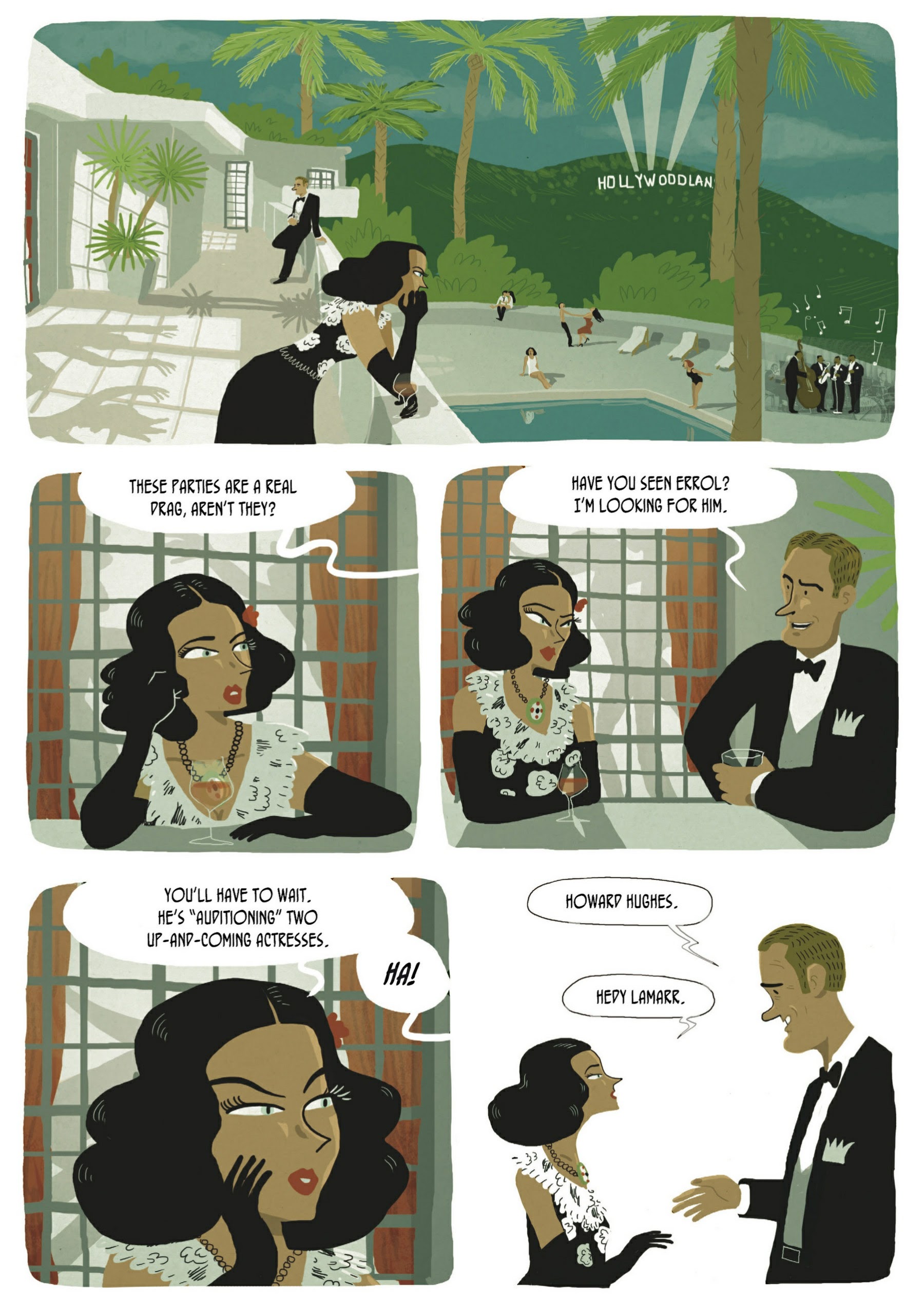 Read online Hedy Lamarr: An Incredible Life comic -  Issue # TPB (Part 1) - 97
