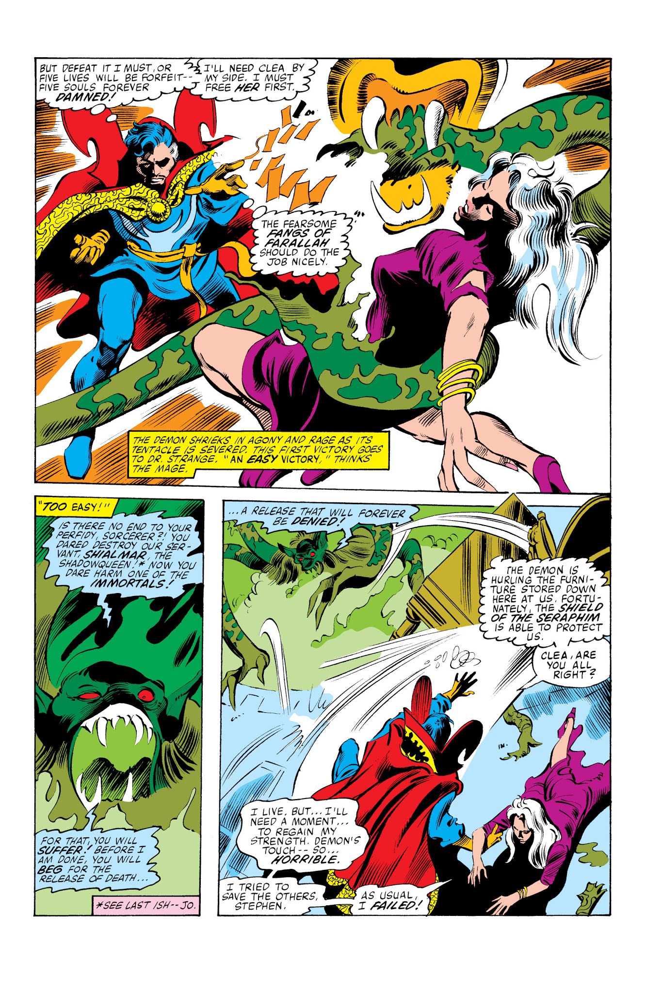 Read online Marvel Masterworks: Doctor Strange comic -  Issue # TPB 8 (Part 2) - 69