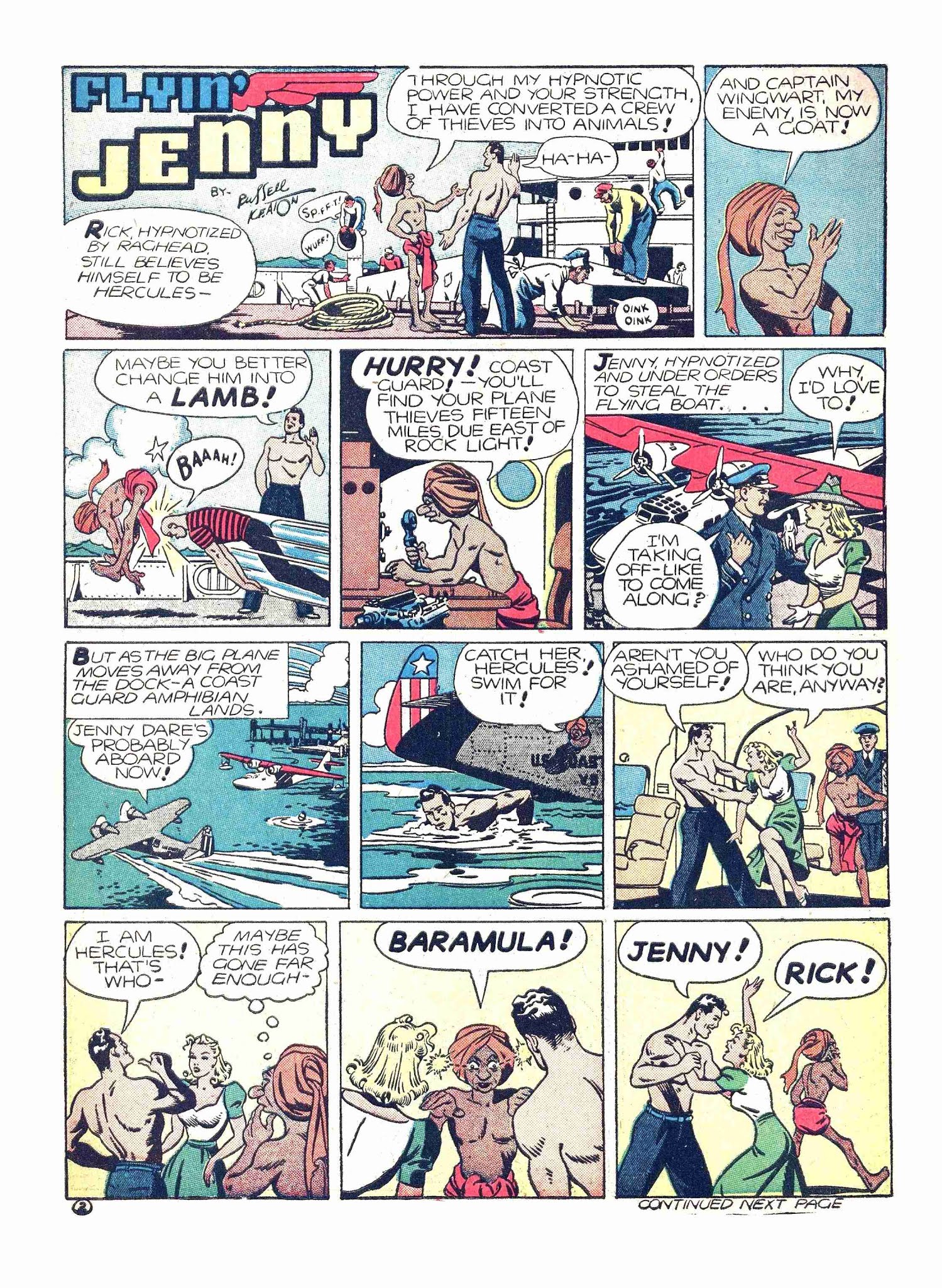 Read online Reg'lar Fellers Heroic Comics comic -  Issue #6 - 11