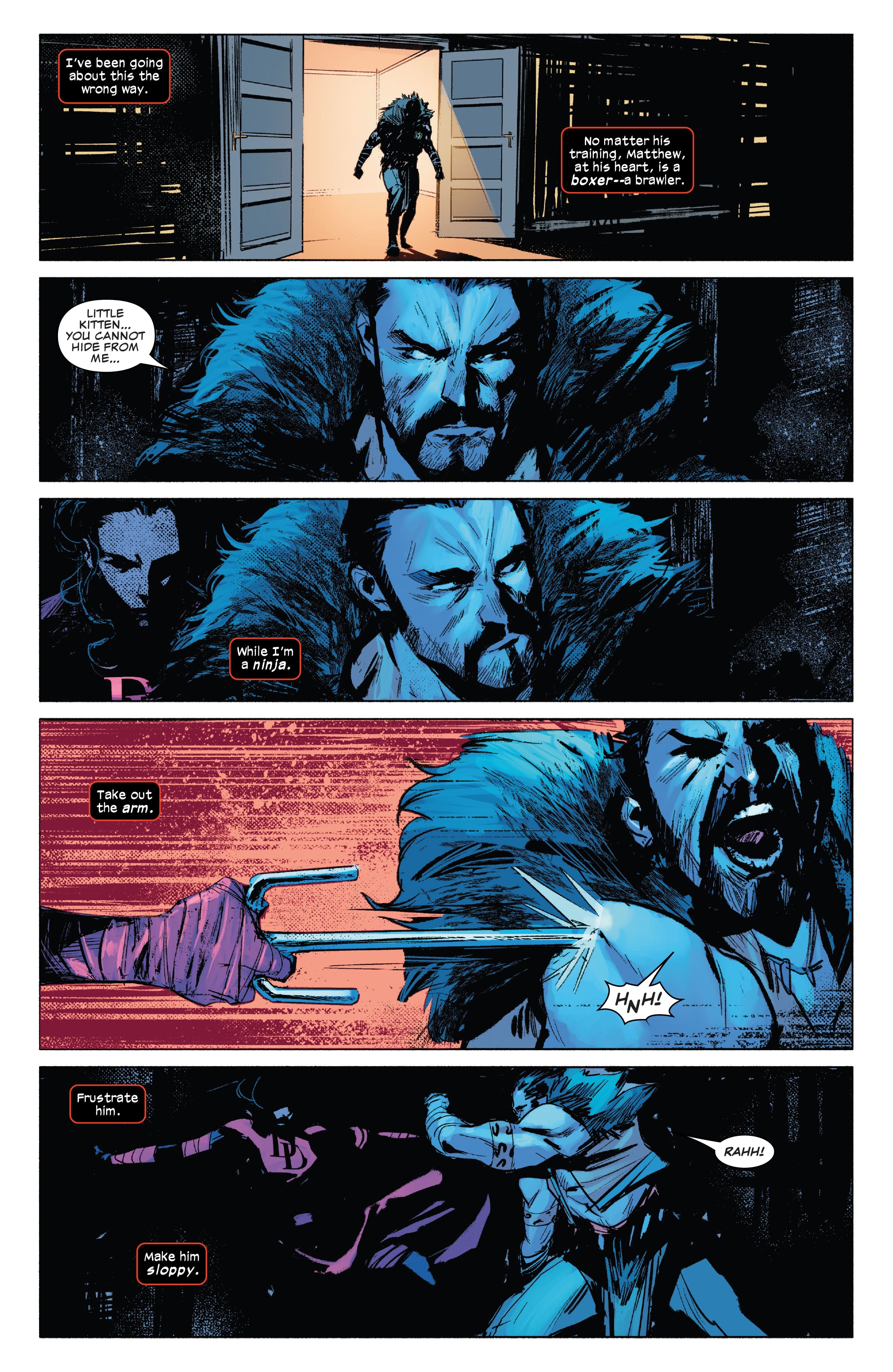 Read online Daredevil: Woman Without Fear comic -  Issue #3 - 9