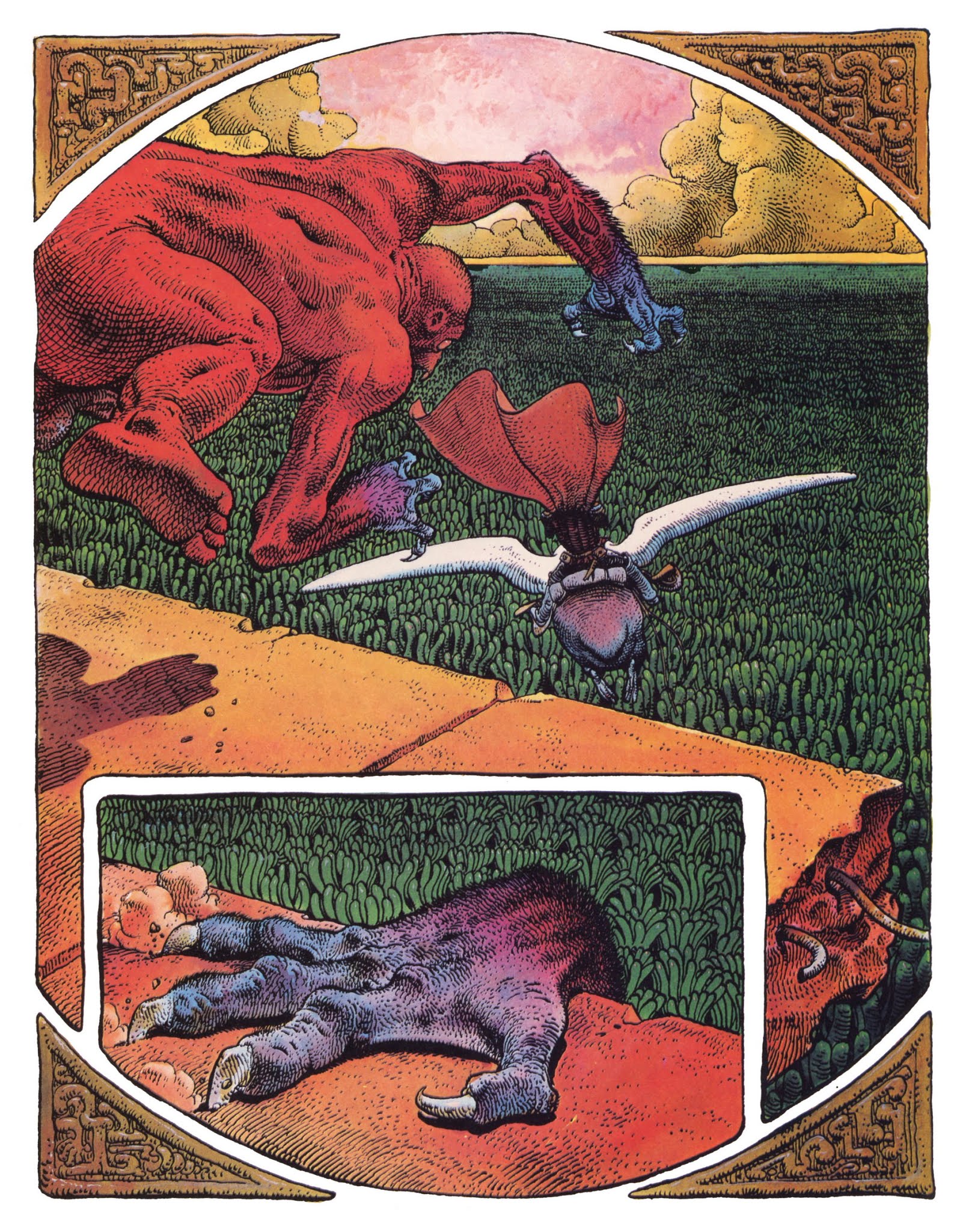 Read online Arzach comic -  Issue # TPB - 20