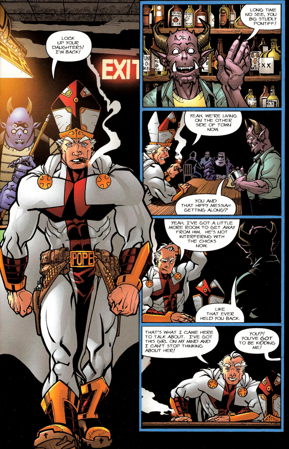 Read online Battle Pope comic -  Issue #9 - 25
