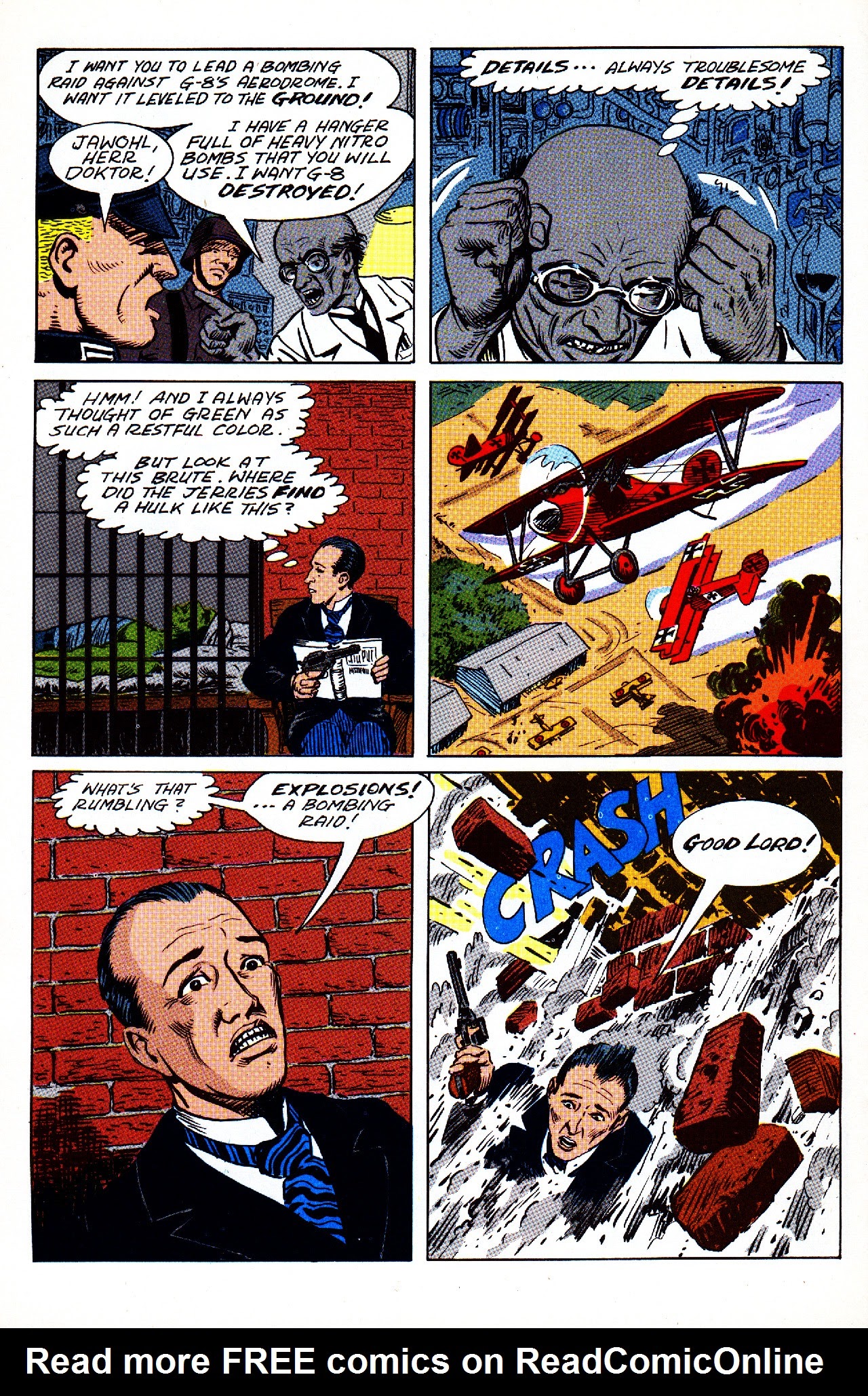 Read online G-8 And His Battle Aces comic -  Issue # Full - 13