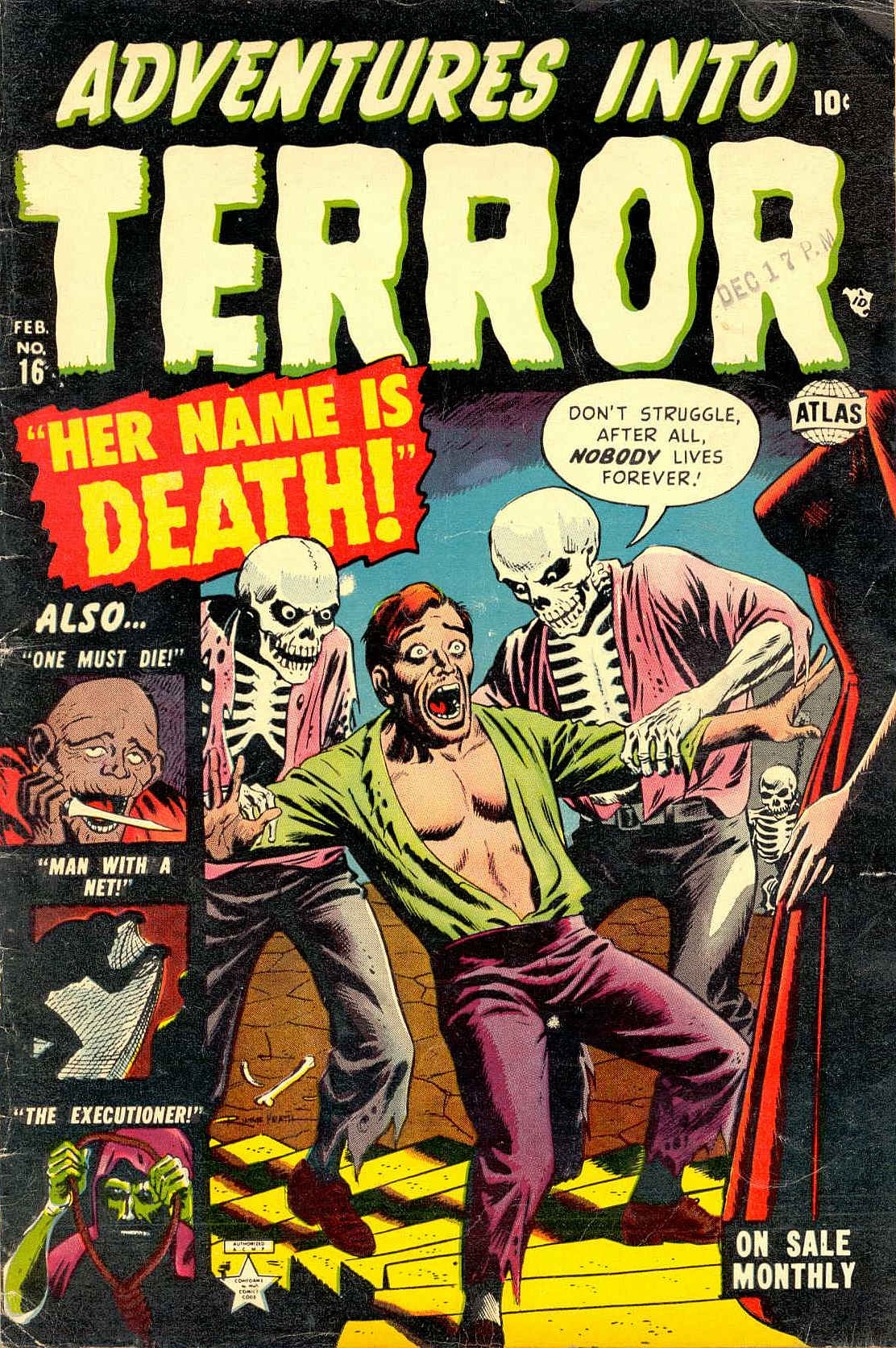 Read online Adventures into Terror comic -  Issue #16 - 1