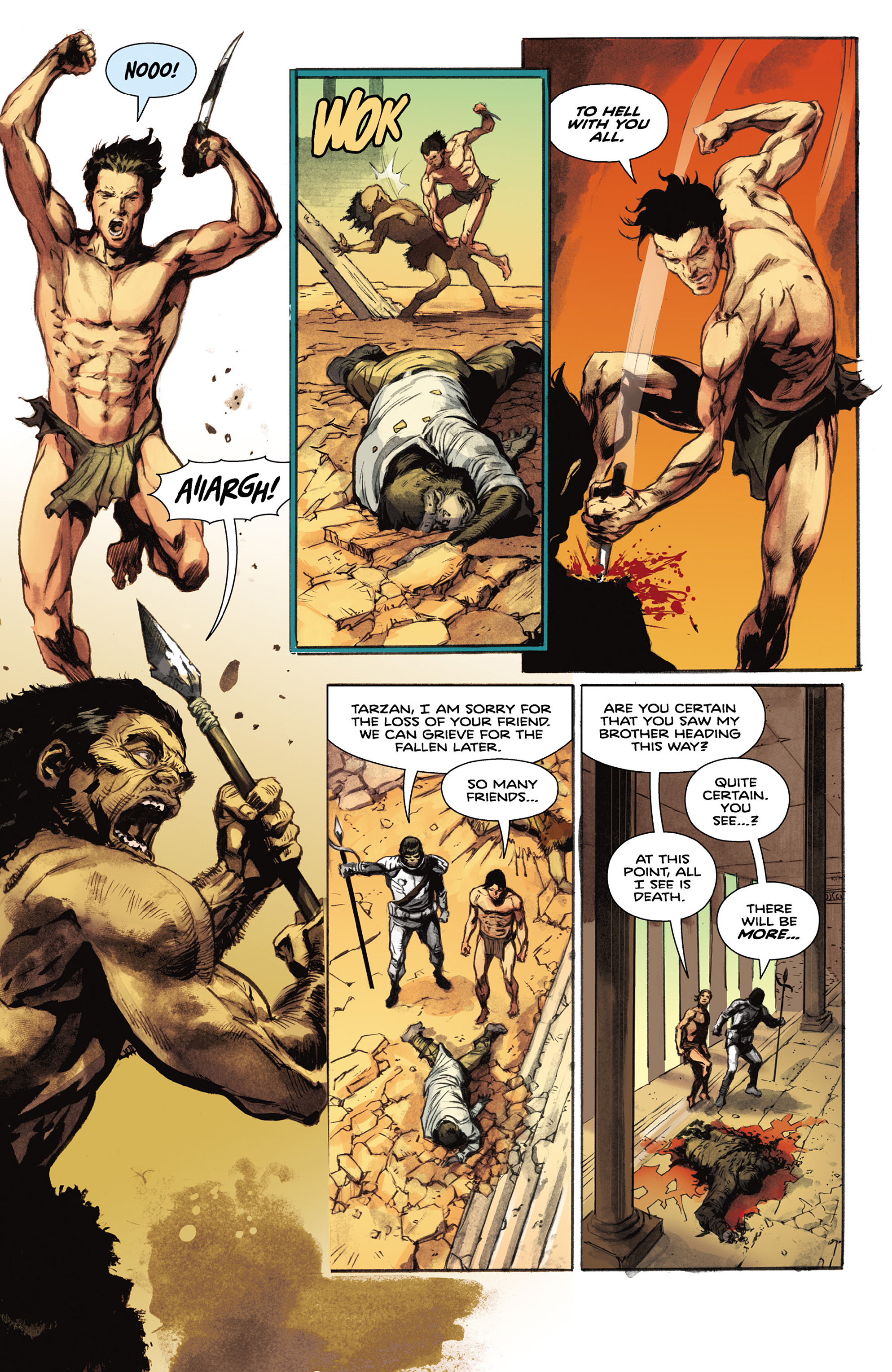 Read online Tarzan On the Planet of the Apes comic -  Issue #4 - 10