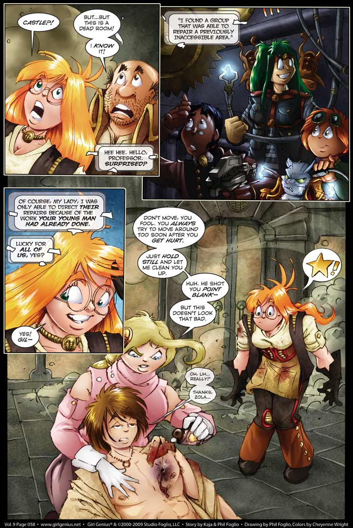 Read online Girl Genius (2002) comic -  Issue #9 - 59