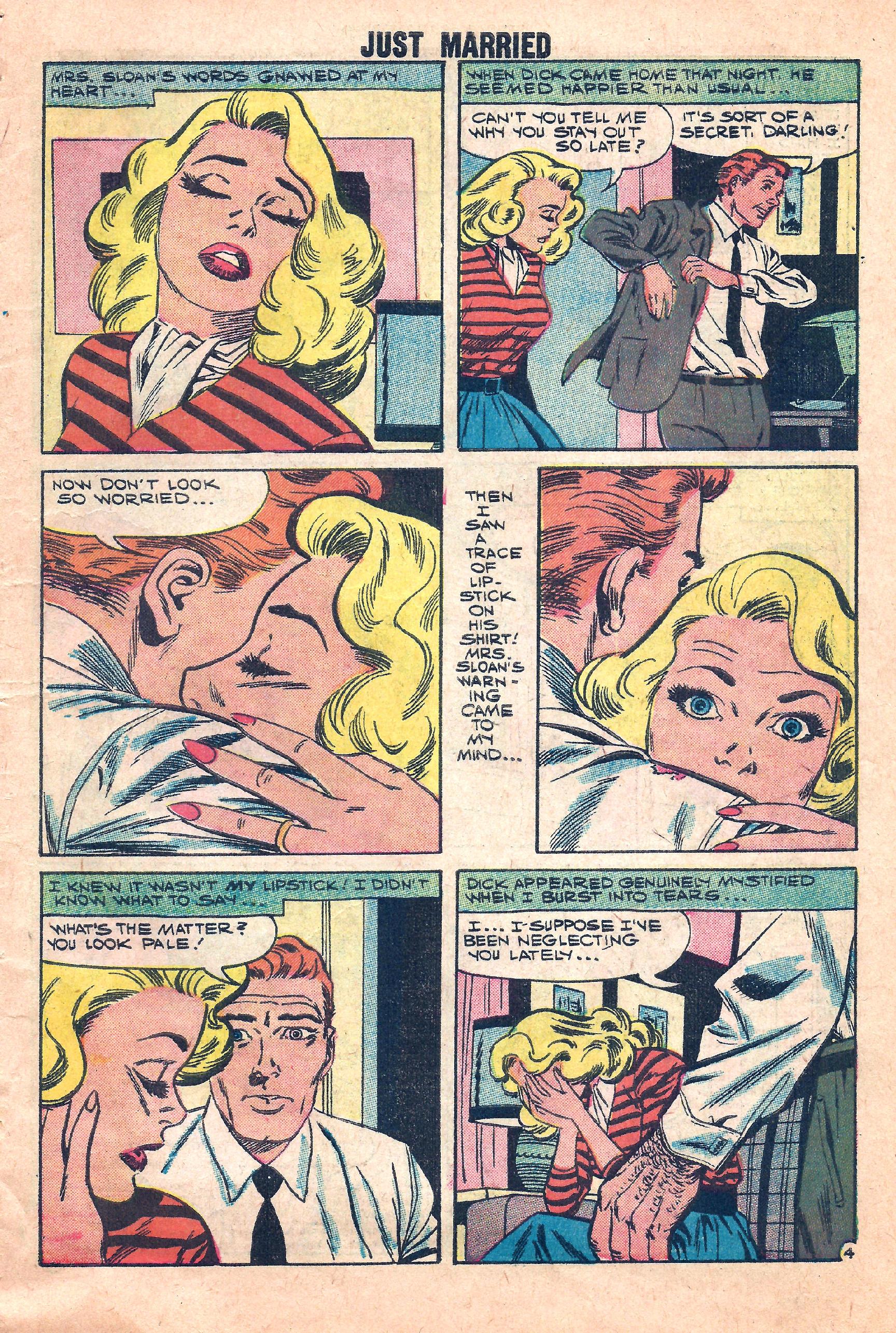 Read online Just Married comic -  Issue #6 - 7